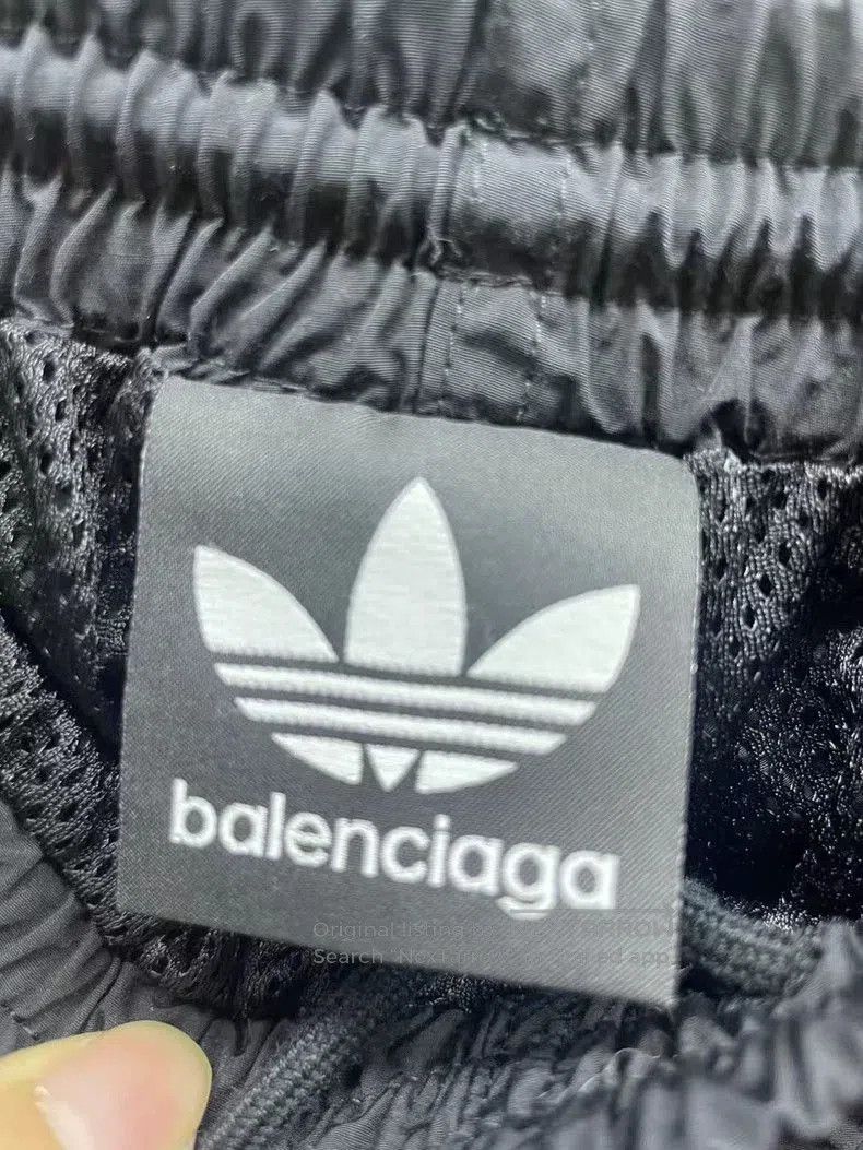 Balenciaga Balenciaga x adidas Logo Stripe Casual Shorts. Size US 38 / EU 54 - 4 Thumbnail