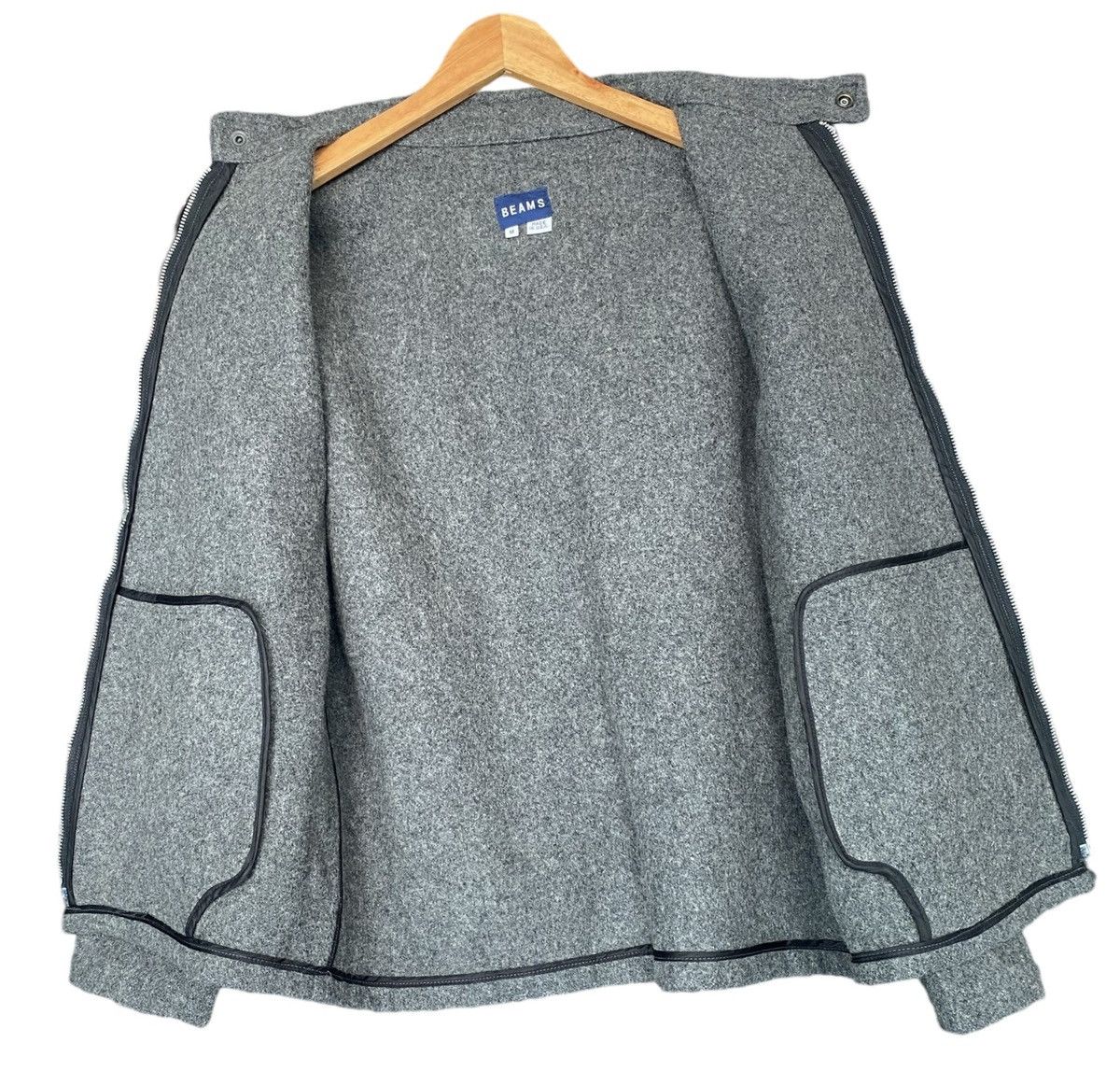 Beams Plus Vtg BEAMS Wool Zipper Jacket (M) Size US M / EU 48-50 / 2 - 10 Thumbnail