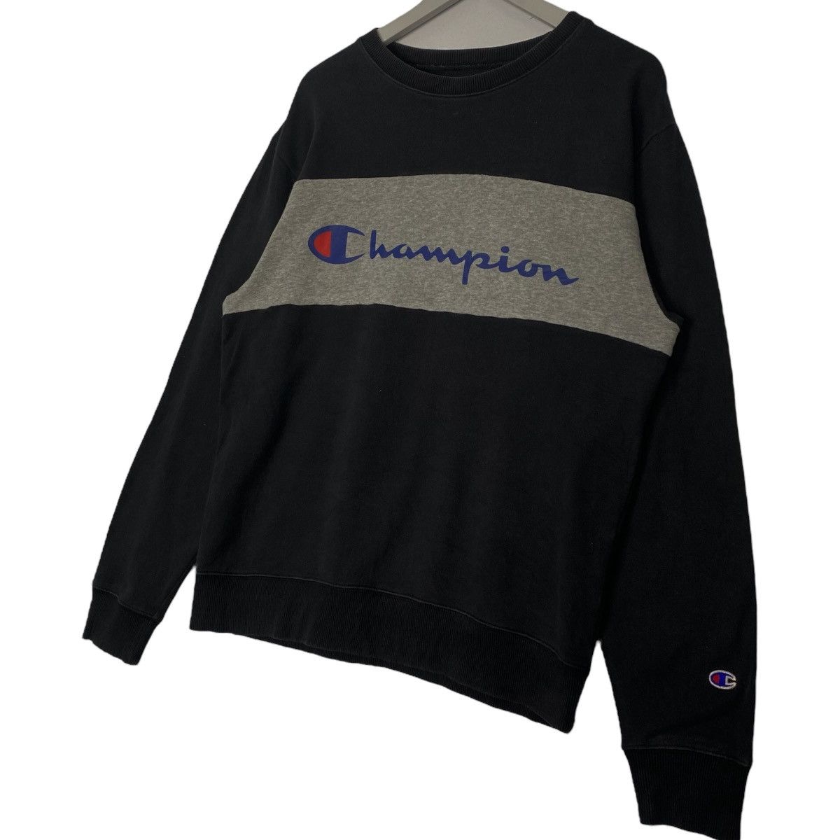 Other Vintage Champion Crewneck Sweatshirt Black Size L Size US L / EU 52-54 / 3 - 2 Thumbnail