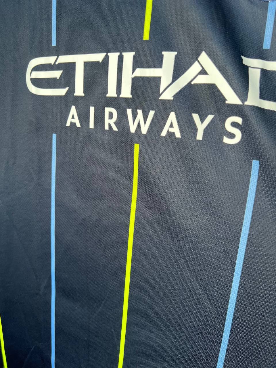 Nike 2018/19 MANCHESTER CITY #33 G. JESUS AWAY SOCCER JERSEY 3XL Size US XXL / EU 58 / 5 - 9 Thumbnail