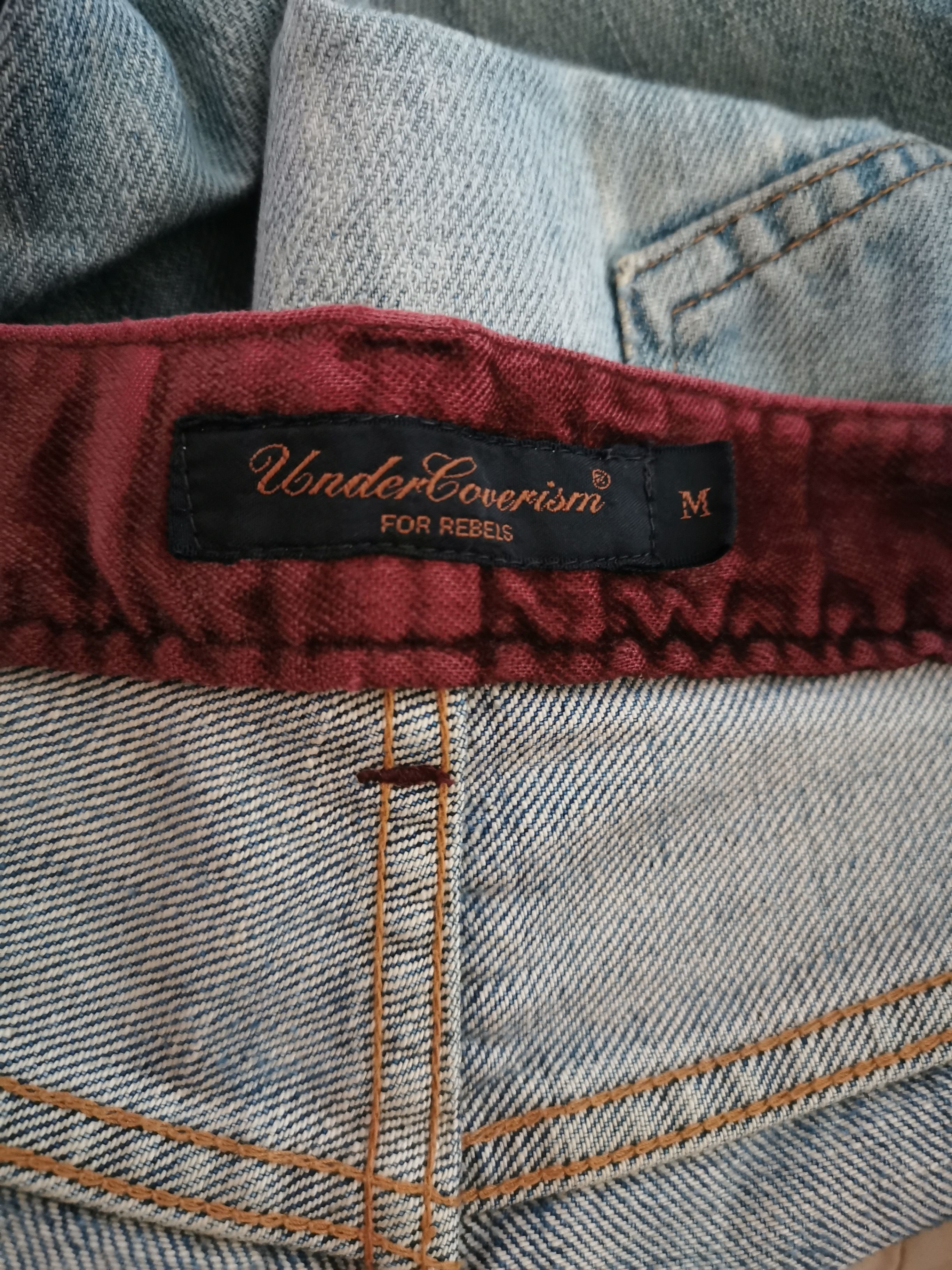 Undercover AW02 Undercover Velvet Stripe distressed denim Size US 30 / EU 46 - 3 Thumbnail