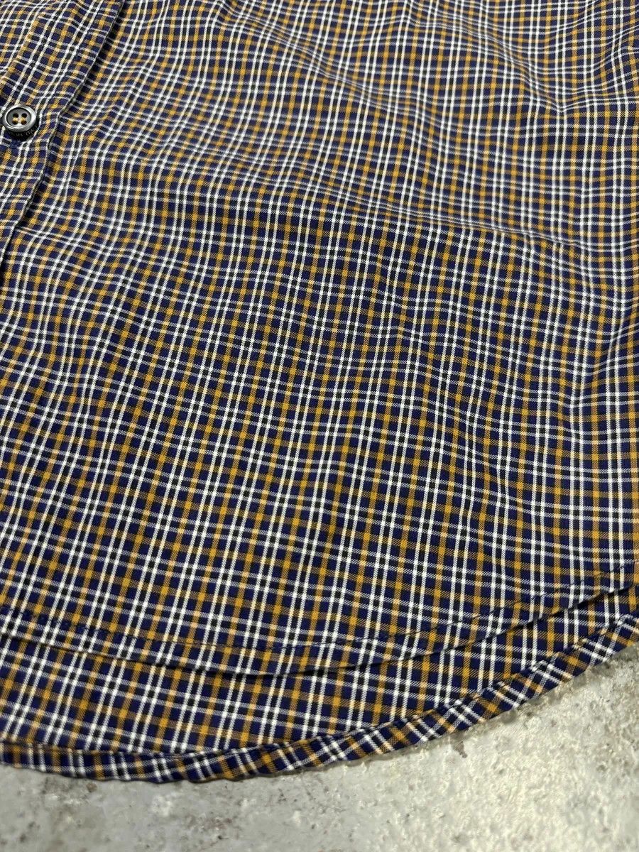 Dsquared2 FW2012 Dsquared2 Checkered Blue & Yellow Minimalist Shirt Size US L / EU 52-54 / 3 - 7 Thumbnail