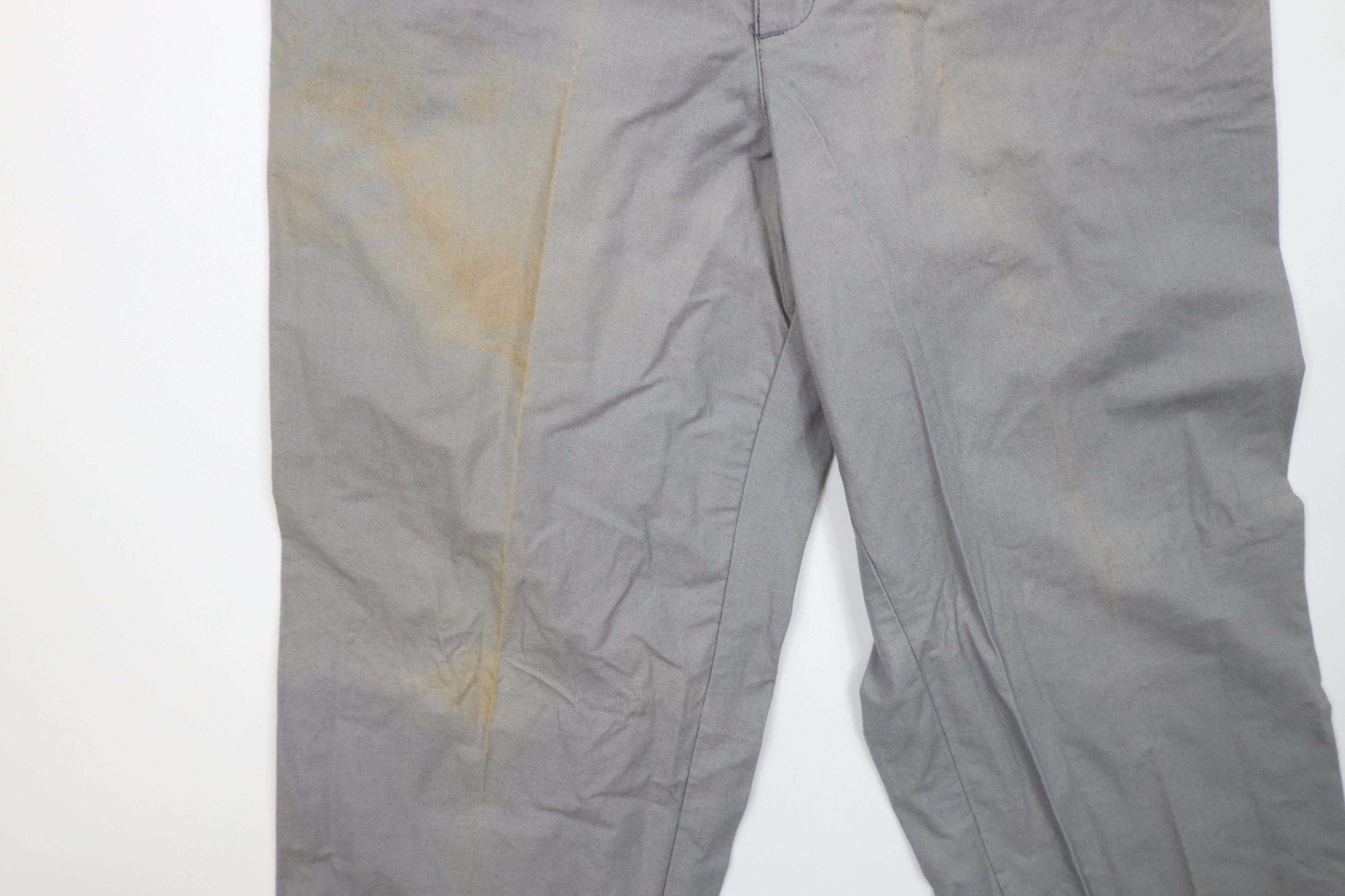 Nike Deadstock Vintage 80s Nike Basketball Pants Gray Cotton Size US 34 / EU 50 - 6 Thumbnail
