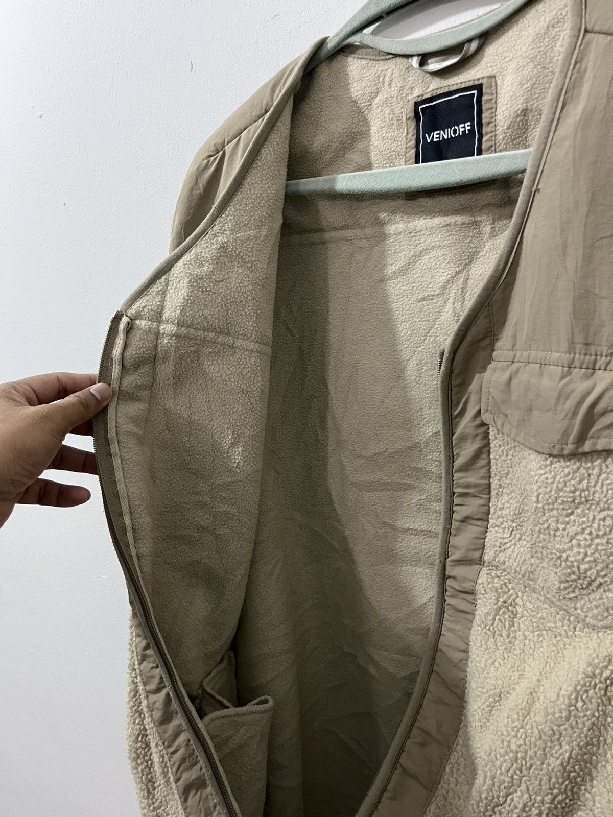 14th Addiction 💥VENIOFF Hard Deep Pile Fleece Covered Pockets Outdoor Gear Size US L / EU 52-54 / 3 - 8 Thumbnail