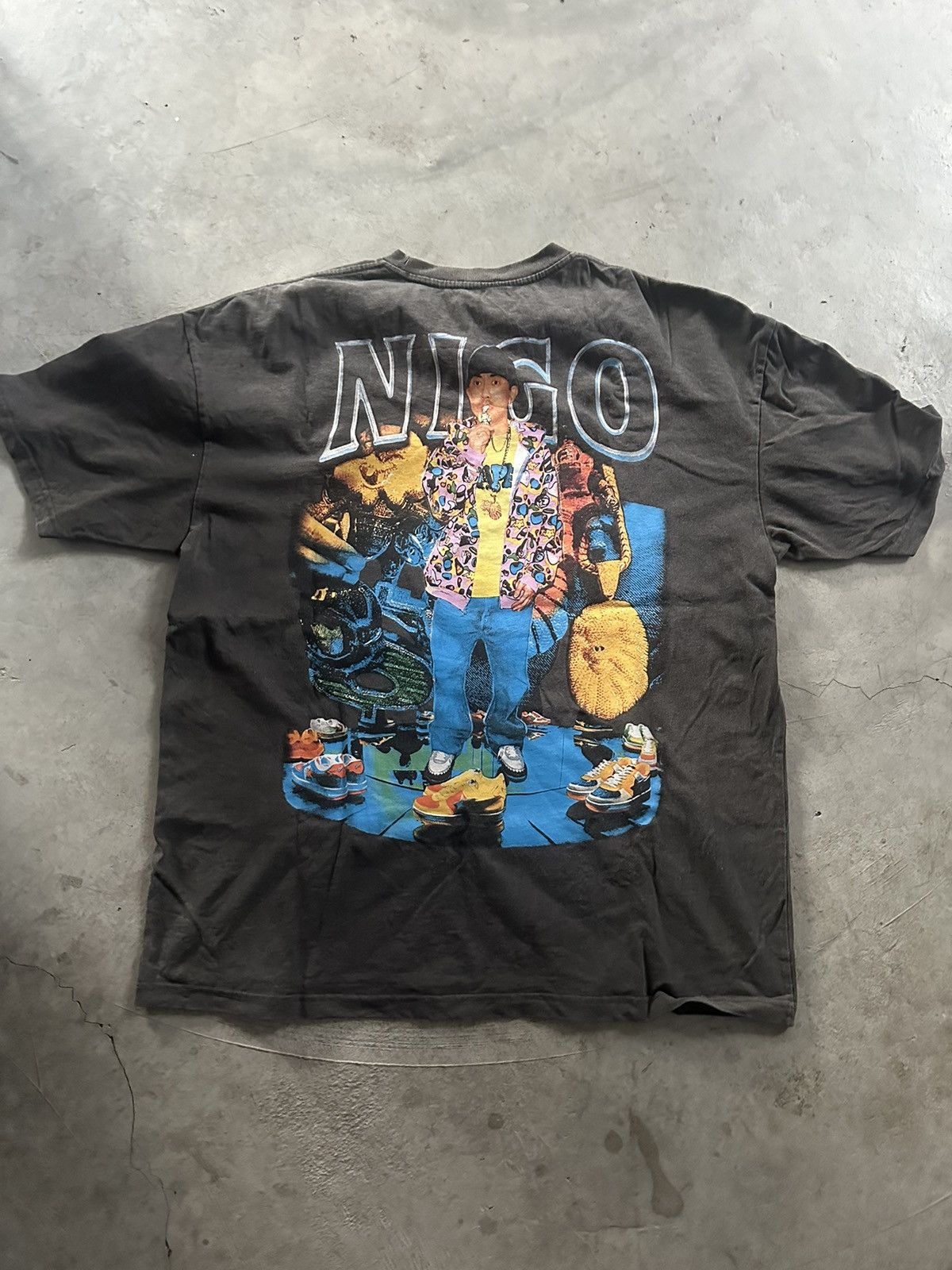 Rap Tees Nigo Rap Tees Bootleg Size US XL / EU 56 / 4 - 4 Thumbnail