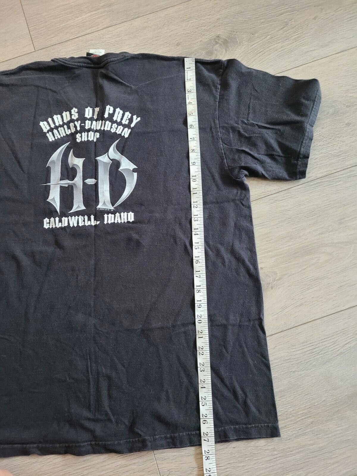 Harley Davidson Harley Davidson Shirt Extra Large Caldwell Idaho Flames Size US XL / EU 56 / 4 - 6 Thumbnail