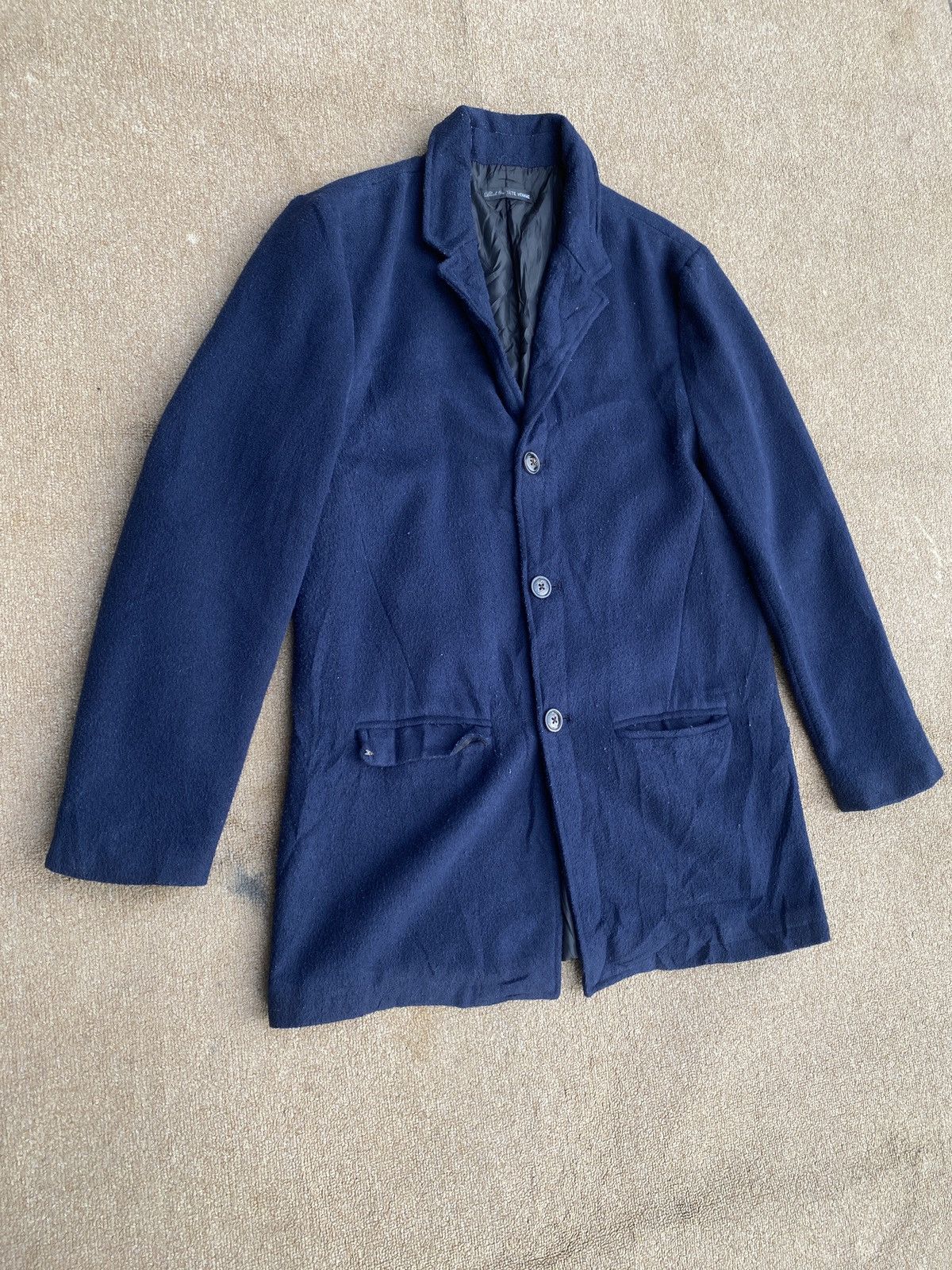 Issey Miyake × Tete Homme Vintage tete homme polyester jacket Size US M / EU 48-50 / 2 - 9 Thumbnail