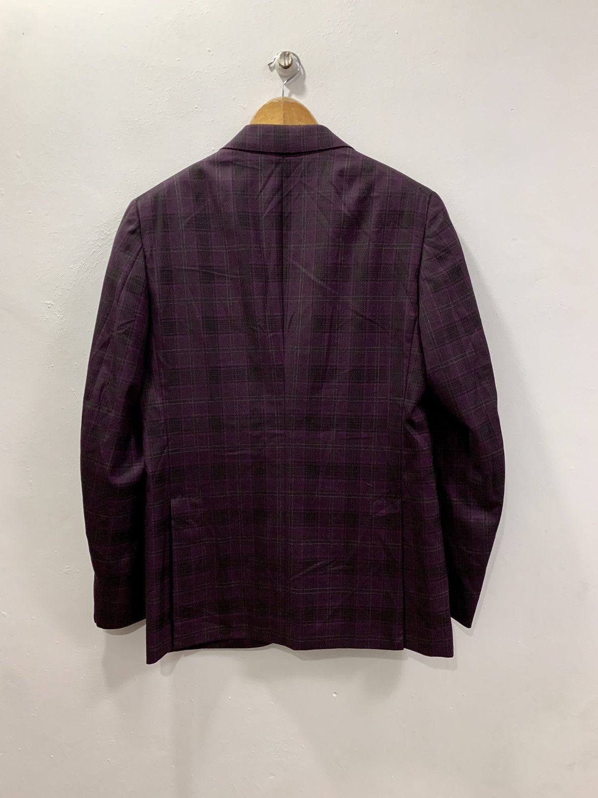 Isaia Napolii ISAIA NAPOLI GREGORY PLAID PATTERN TAILORED JACKET Size 46R - 9 Thumbnail