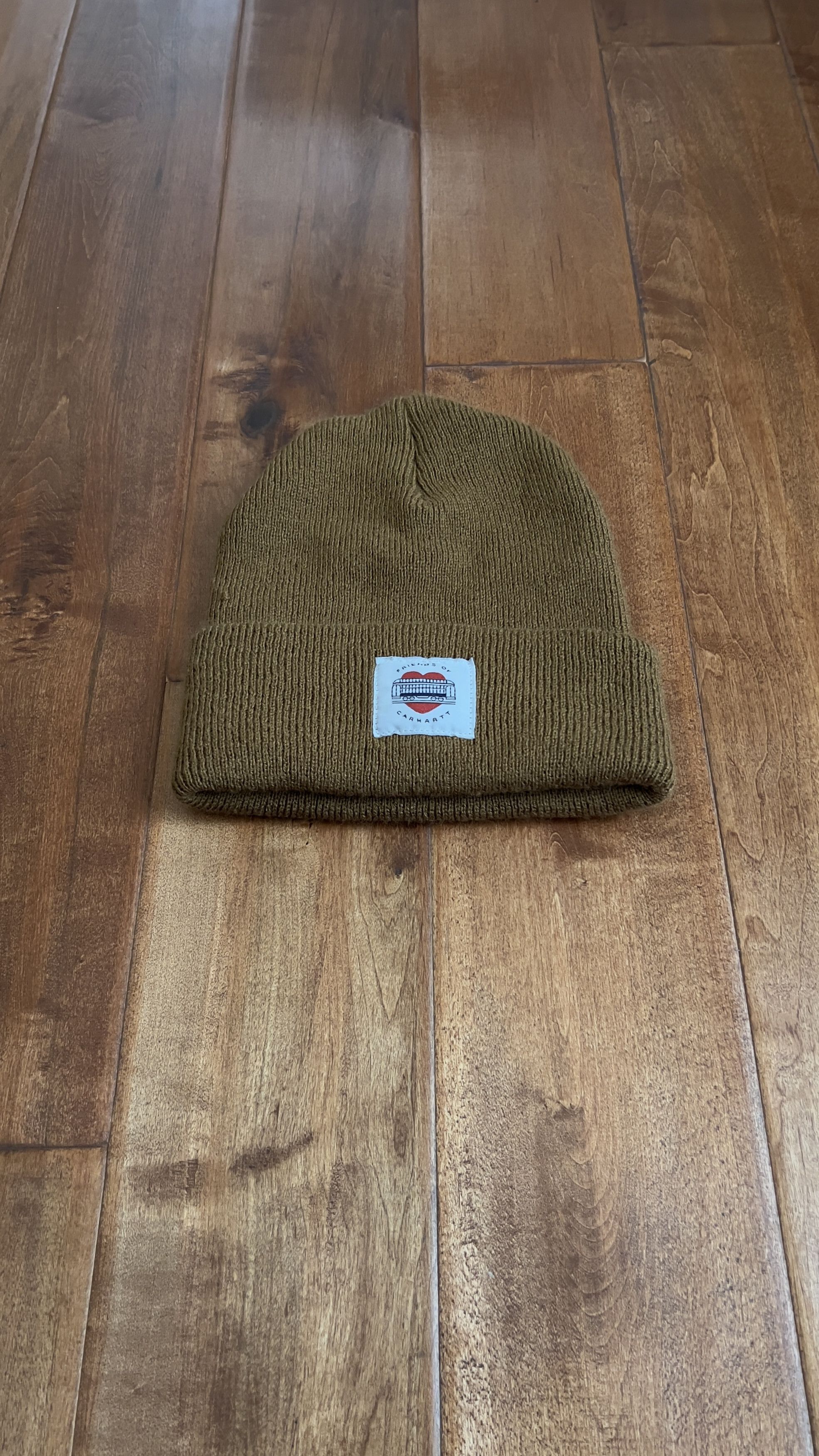Carhartt Wip Carhartt WIP Heart Beanie Brown Size ONE SIZE - 1 Preview