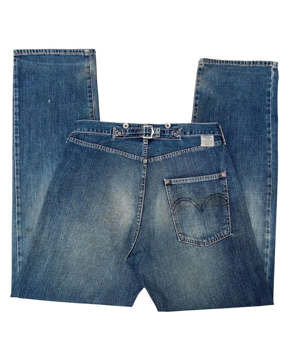 Levi's Vintage Clothing Levi’s 820 bucke back faded jeans Size US 32 / EU 48 - 6 Thumbnail