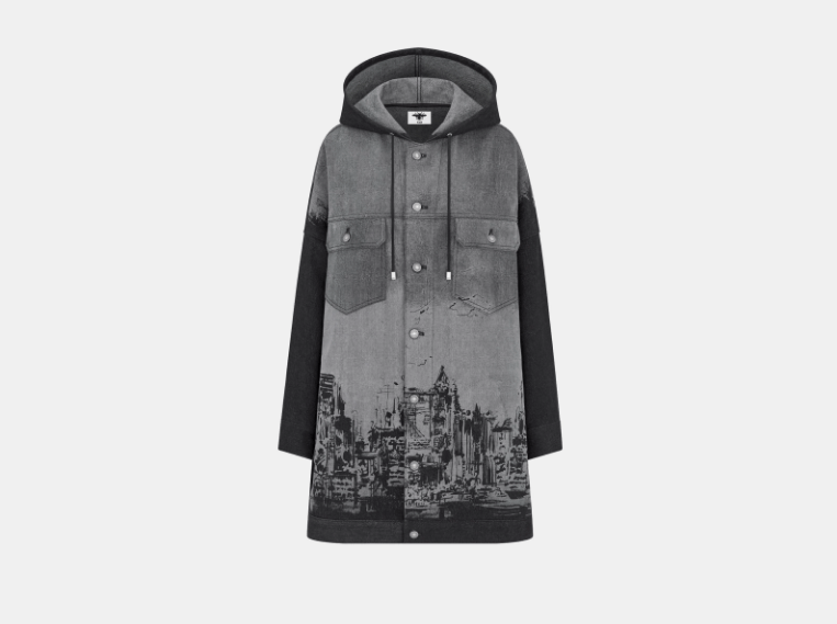 Dior o1w1db10925 442V24 Jacket in Black Size M / US 6-8 / IT 42-44 - 1 Thumbnail