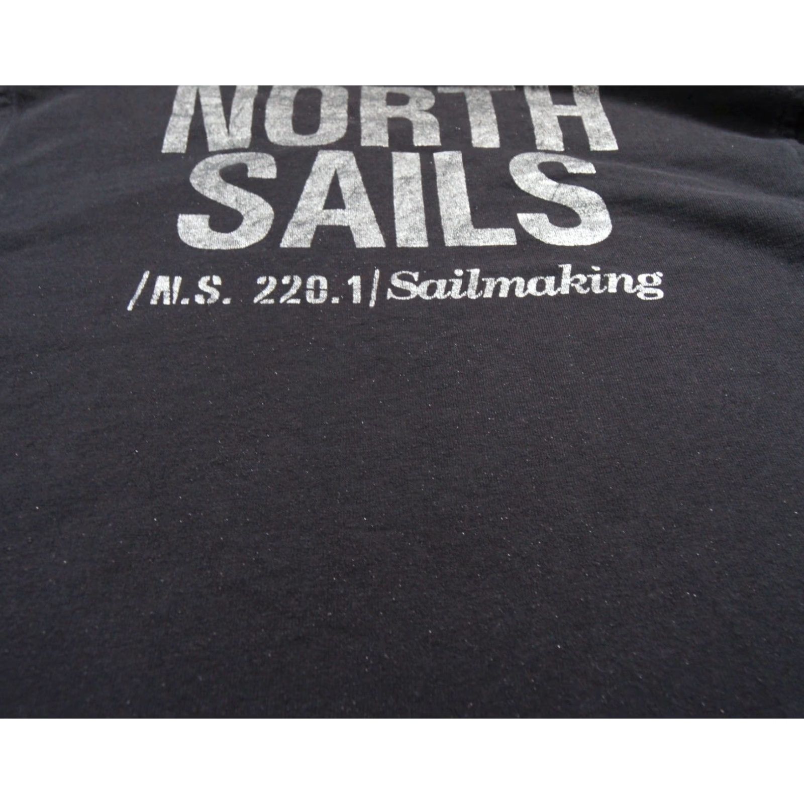 Vintage North Sails Shirt Womens Large Black Long Sleeve Crewneck Tee Ladies Graphic Tee Size L / US 10 / IT 46 - 6 Thumbnail