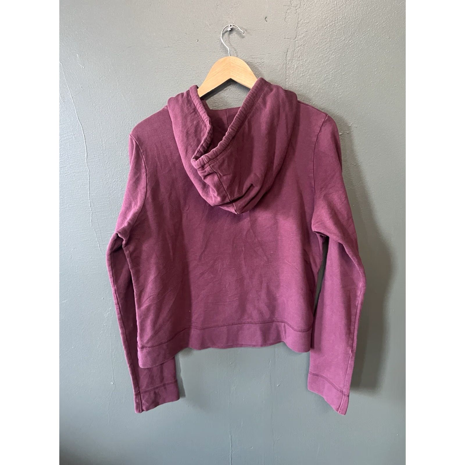 Vintage American Giant Pullover Hooded Sweater Womens Large Red Size L / US 10 / IT 46 - 2 Thumbnail