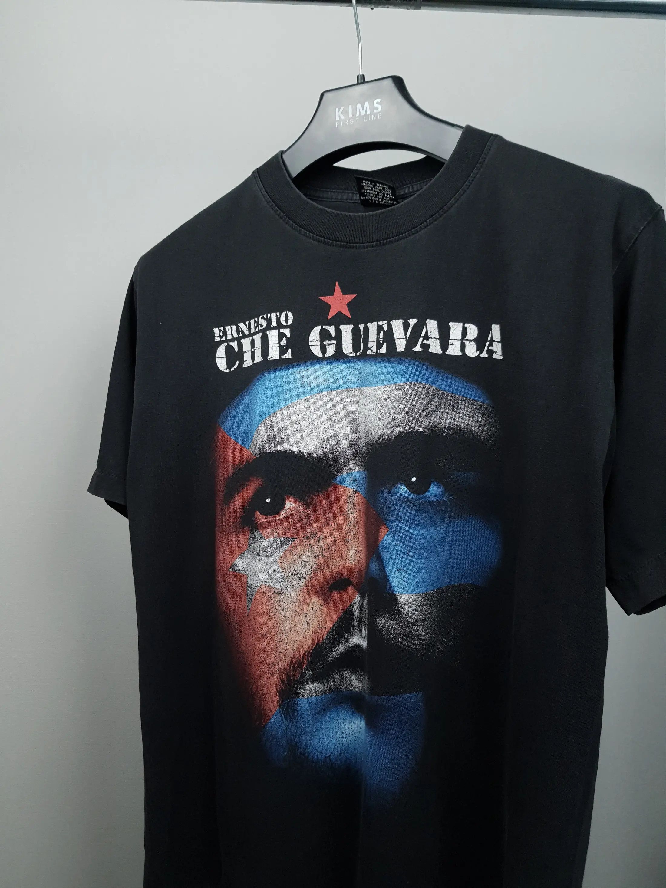 Vintage Ernesto Che Guevara Argentina Revolution Graphic Print Tee Size US XL / EU 56 / 4 - 2 Thumbnail