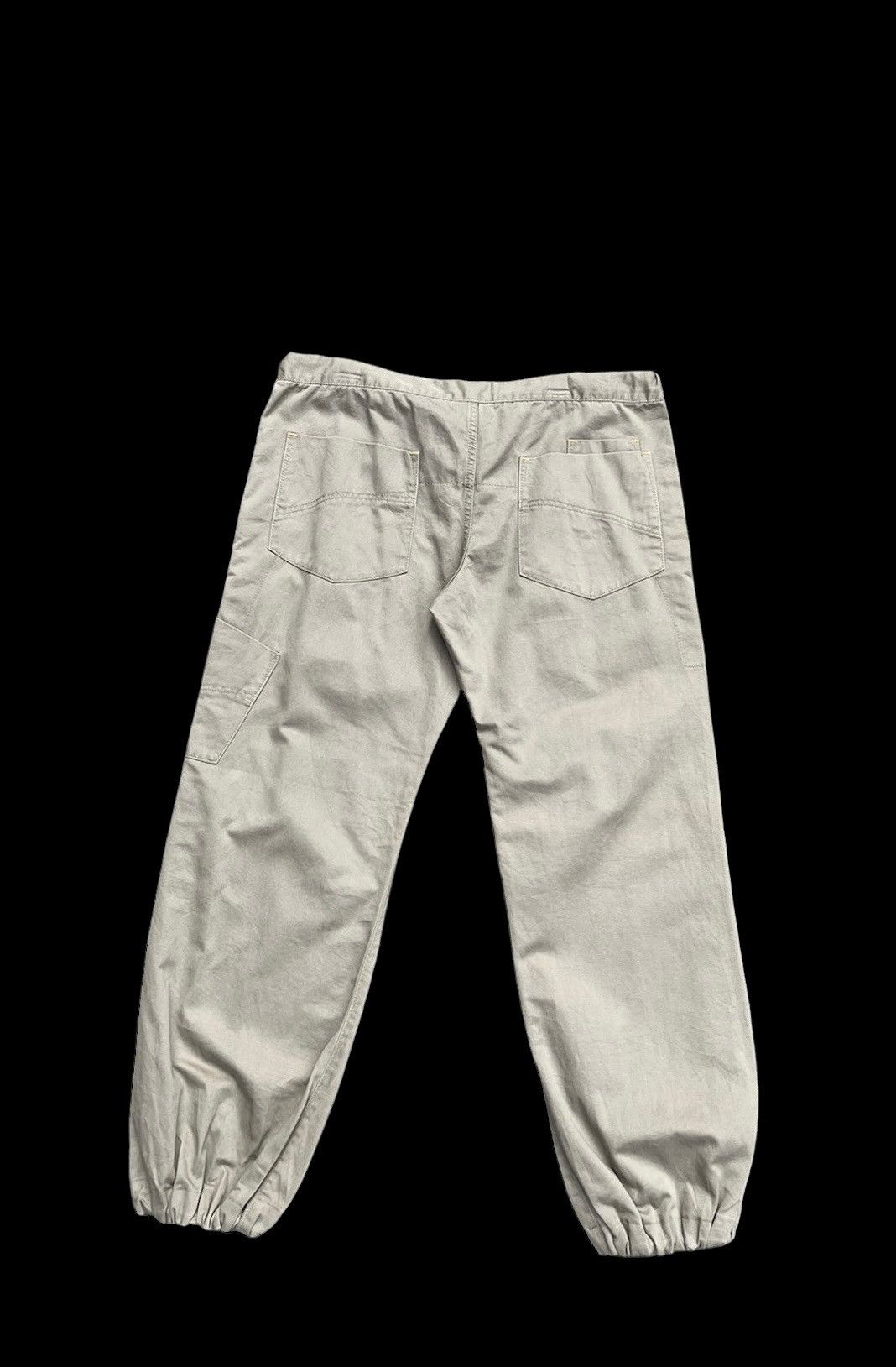Vintage MEDICAL BRANCH Japan Fatigue Style Stretchable Hem Baggy Size US 34 / EU 50 - 2 Thumbnail