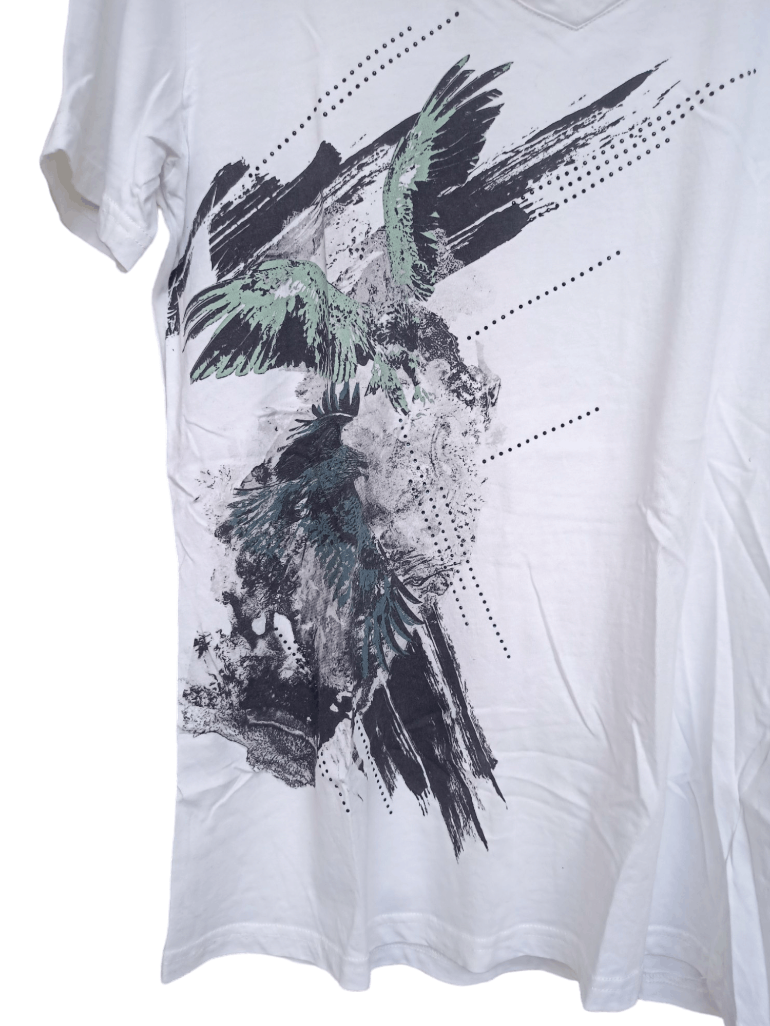 Tornado Mart Tornado Mart Eagle Concept V Neck Short Sleeve T- Shirt Size US L / EU 52-54 / 3 - 6 Thumbnail