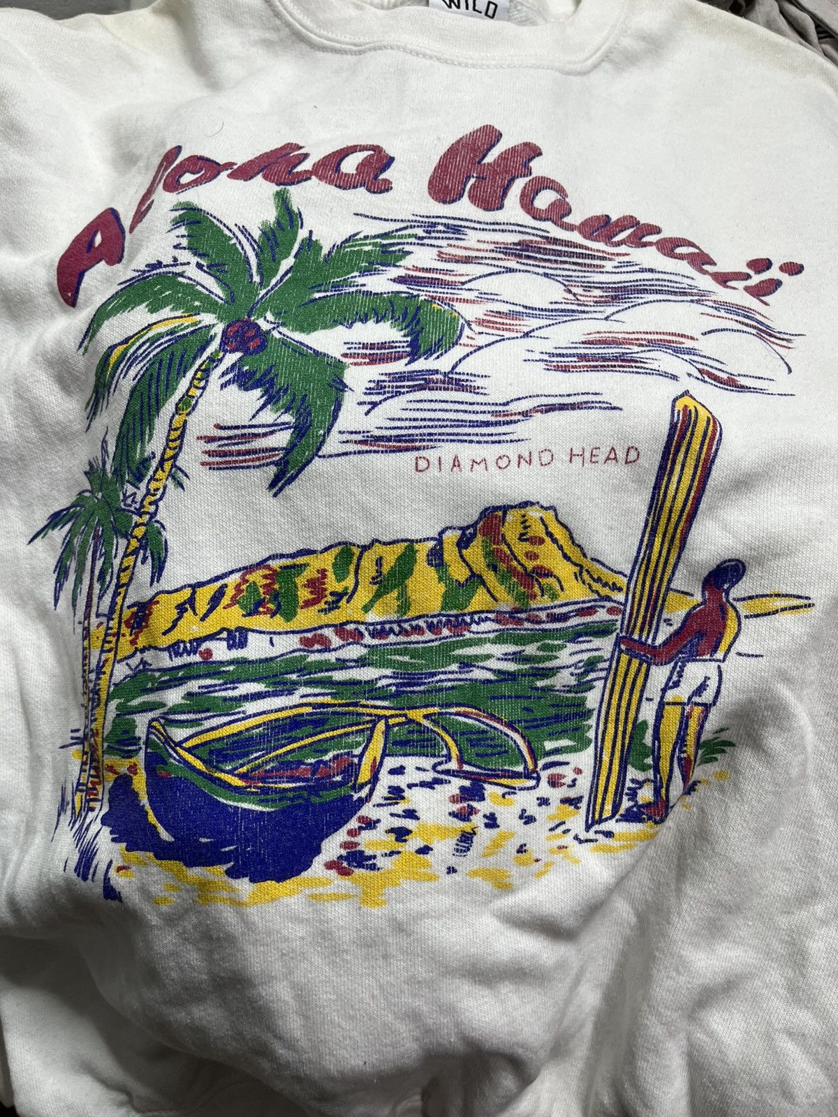Toyo Enterprises Wild donkey aloha hawaii sweatshirt Size US S / EU 44-46 / 1 - 2 Thumbnail