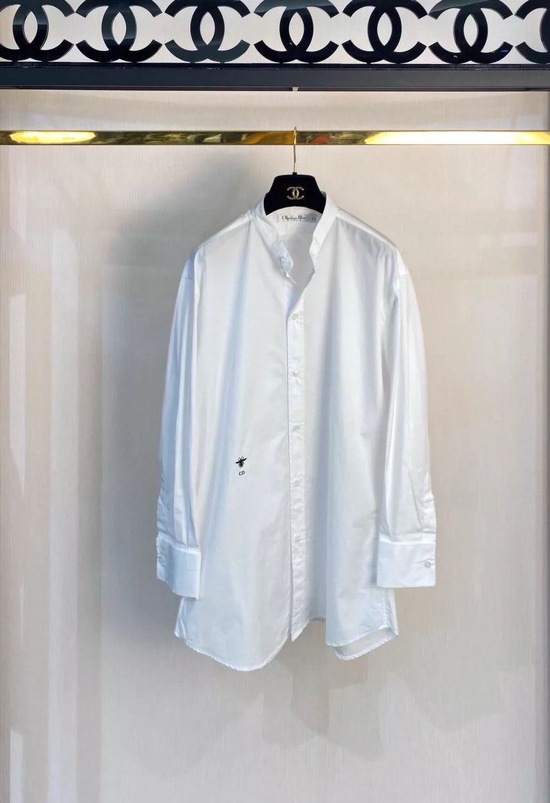 Dior Dior 24 New Classic Bee White Shirt - dmc Size US XS / EU 42 / 0 - 1 Thumbnail