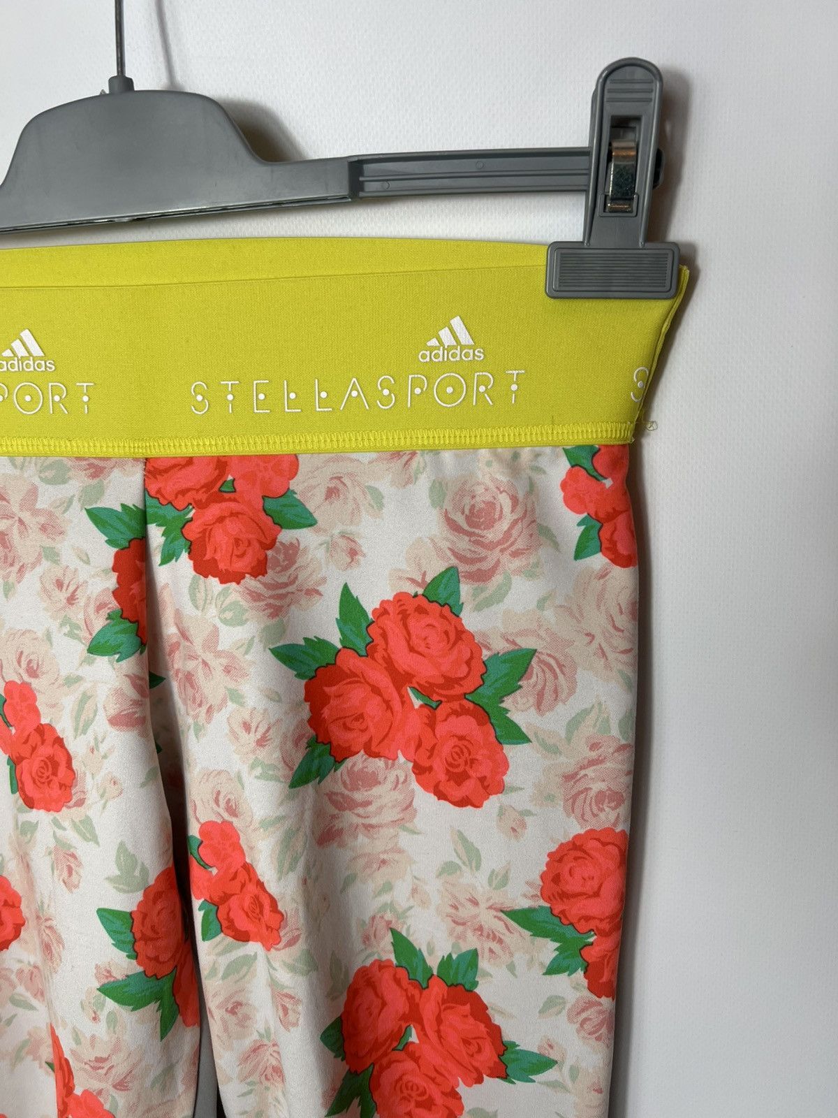 Adidas × Stella McCartney Stella McCartney Adidas Women Flower Leggings Pants Size 27" / US 4 / IT 40 - 4 Thumbnail