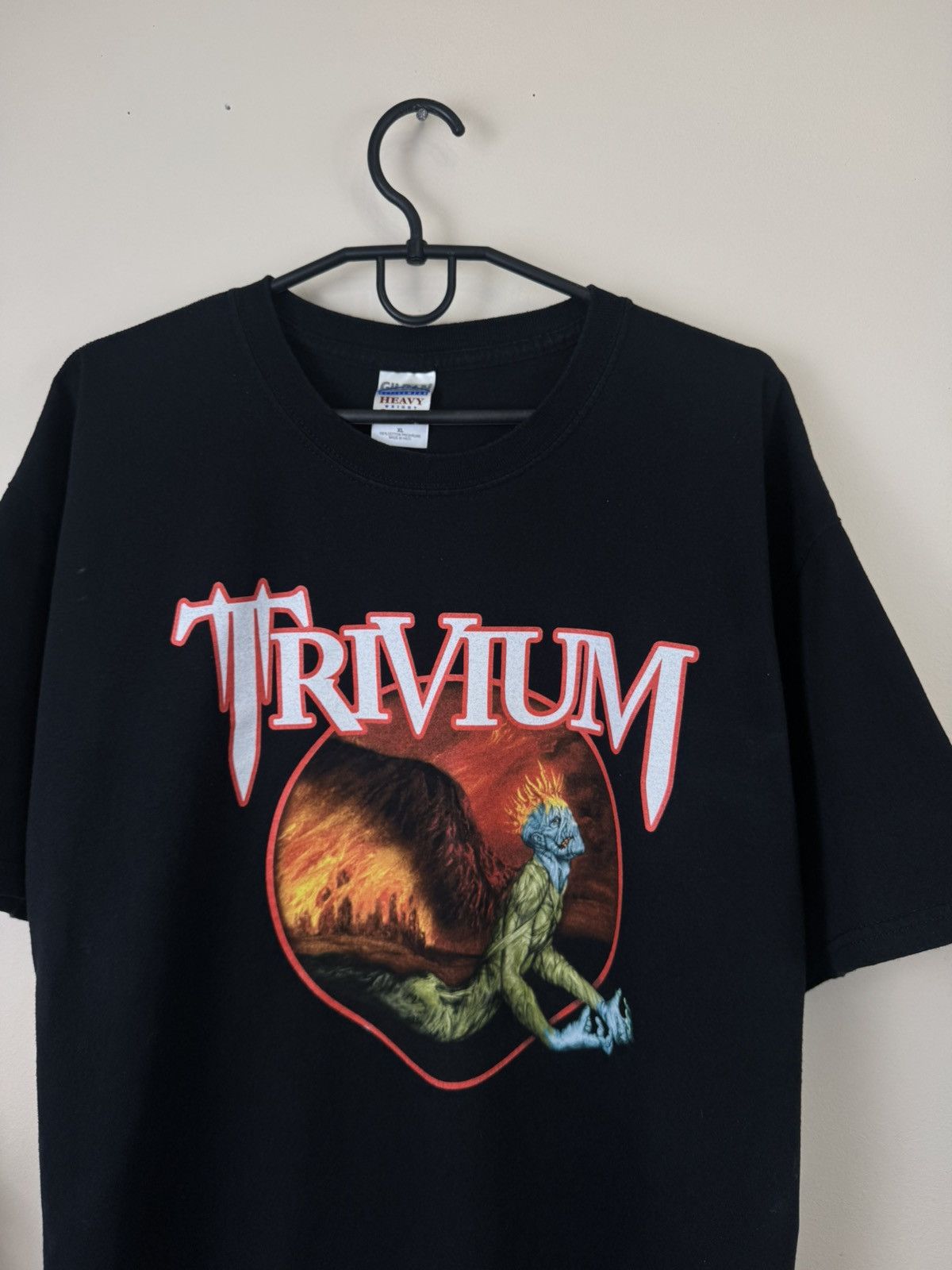 Other Vintage Trivium T shirt 2005 Ascendancy Rock Band Black XL Size US XL / EU 56 / 4 - 11 Thumbnail
