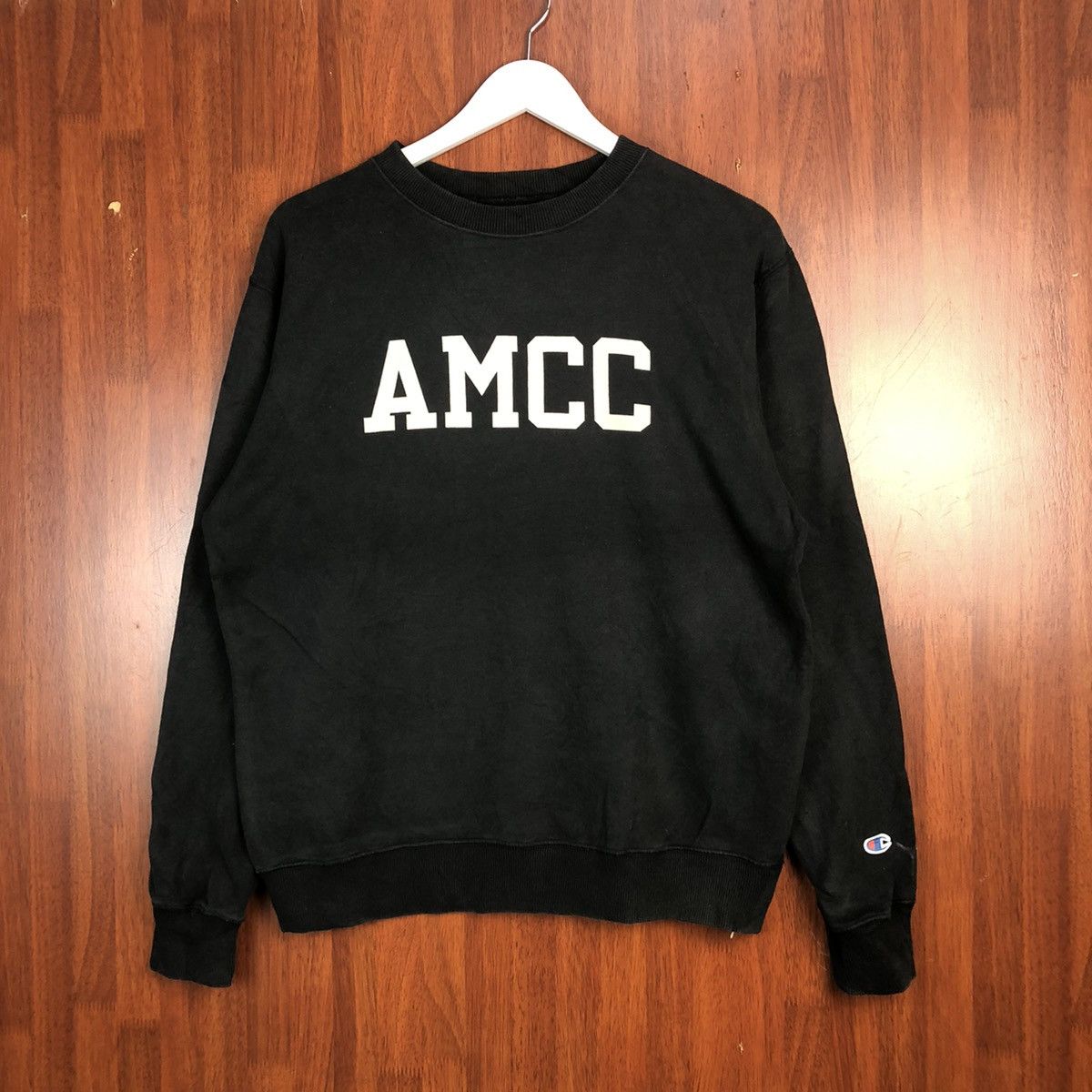 Champion Champion Amcc vintage Black Sweathshirt #7531 Size US M / EU 48-50 / 2 - 1 Thumbnail