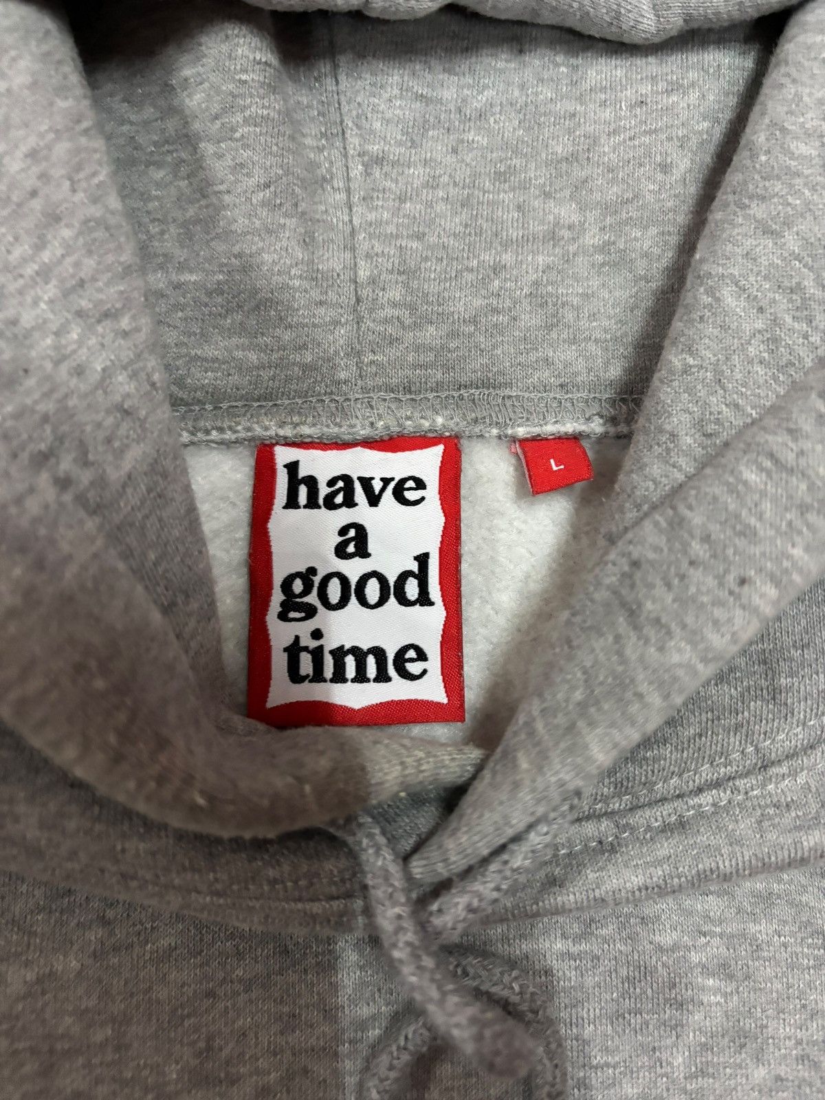 Have A Good Time × Life is Good Vintage Have A Good Time Printed Logo Heavyweight Hoodie Size US L / EU 52-54 / 3 - 7 Thumbnail