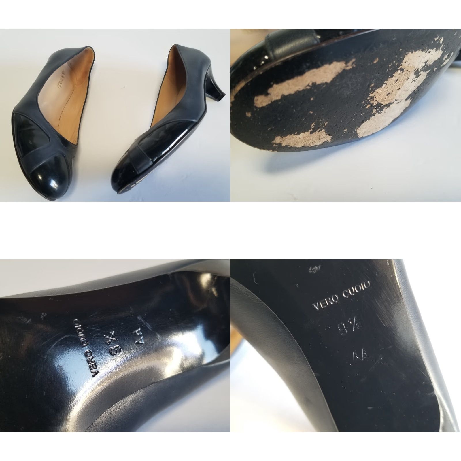 Bruno Magli VINTAGE Bruno Magli Pumps Blue Patent Leather 3" Heels AA 9.5 Womens Shoes Cone Heel Casual Dress Size 9.5 AA Size L / US 10 / IT 46 - 8 Thumbnail