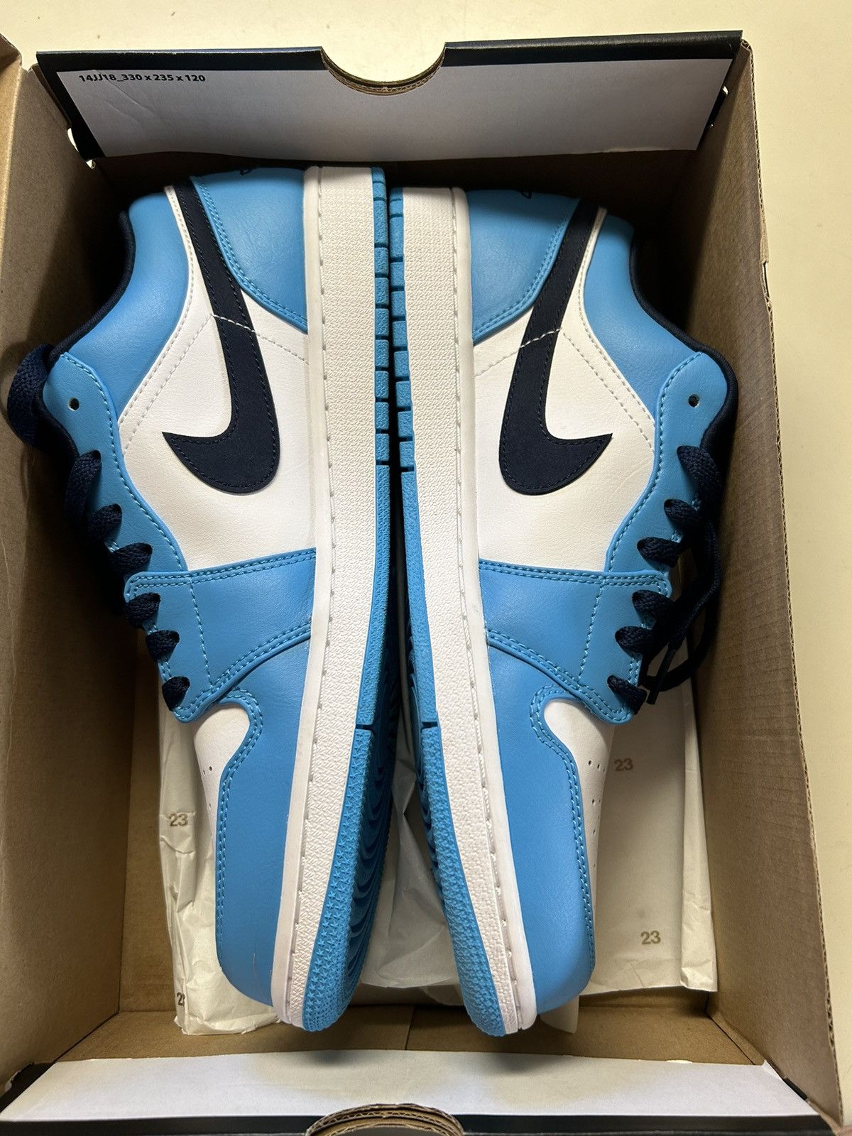 Jordan Brand Jordan 1 low unc Size US 11.5 / EU 44-45 - 1 Thumbnail
