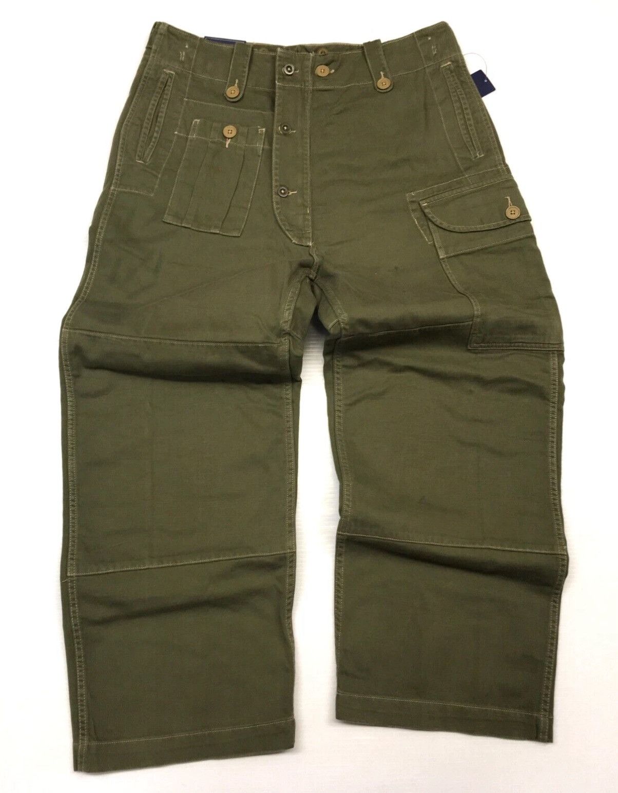 Polo Ralph Lauren 1940 military army hunting skeet cargo relaxed pants Size US 32 / EU 48 - 24 Thumbnail