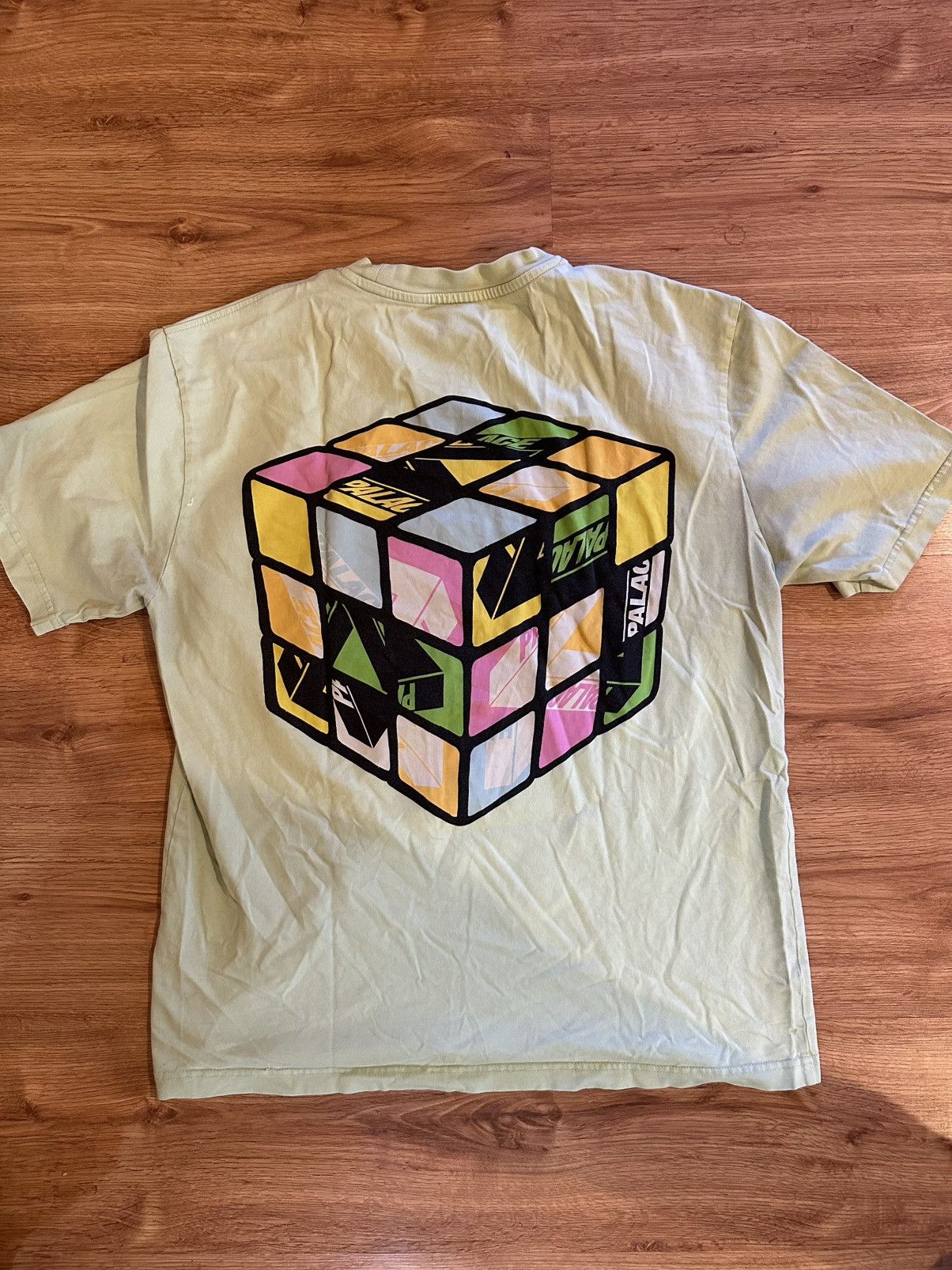 Palace Palace Rubix Cube Logo Tee Size US L / EU 52-54 / 3 - 2 Thumbnail