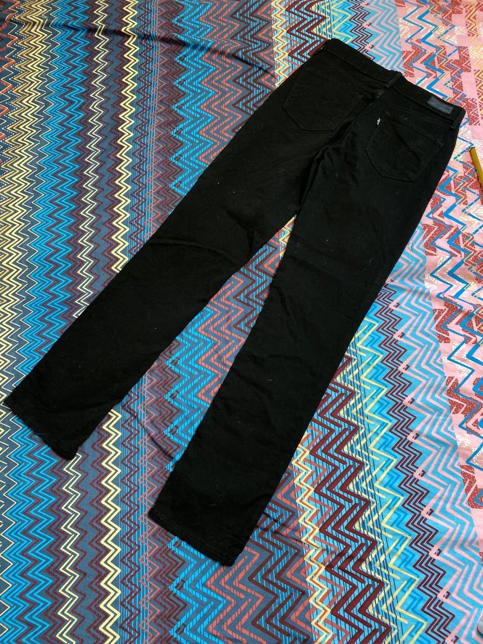Levi's Black jeans vintage Y2K Levi's Classic Rise Slim streetwear Size 27" / US 4 / IT 40 - 14 Thumbnail