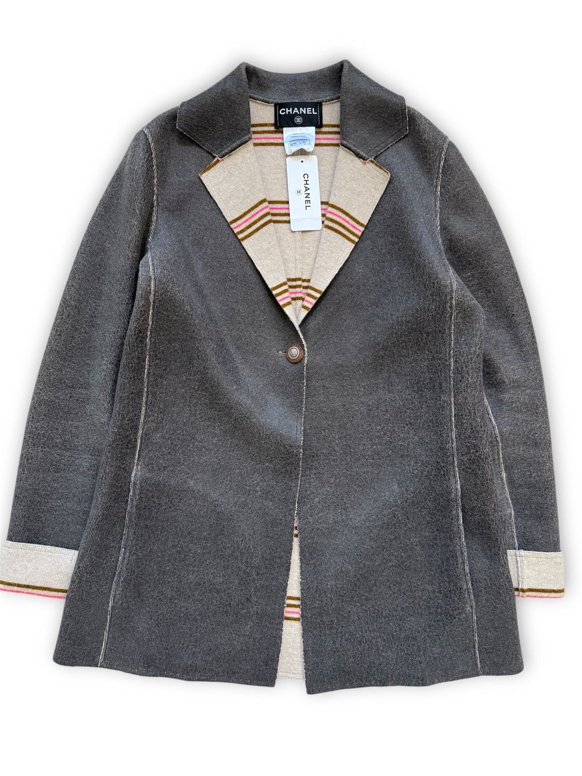 Chanel 2014 Runway “Metiers d’Art Paris-Dallas Runway Cashmere Coat Size US M / EU 48-50 / 2 - 1 Thumbnail