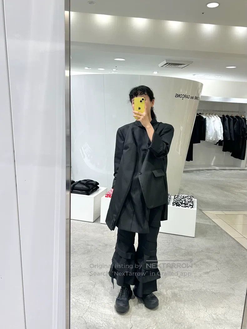 Comme des Garcons Comme des Garcons size S Spiral Polyester Trousers Size 23" - 8 Thumbnail