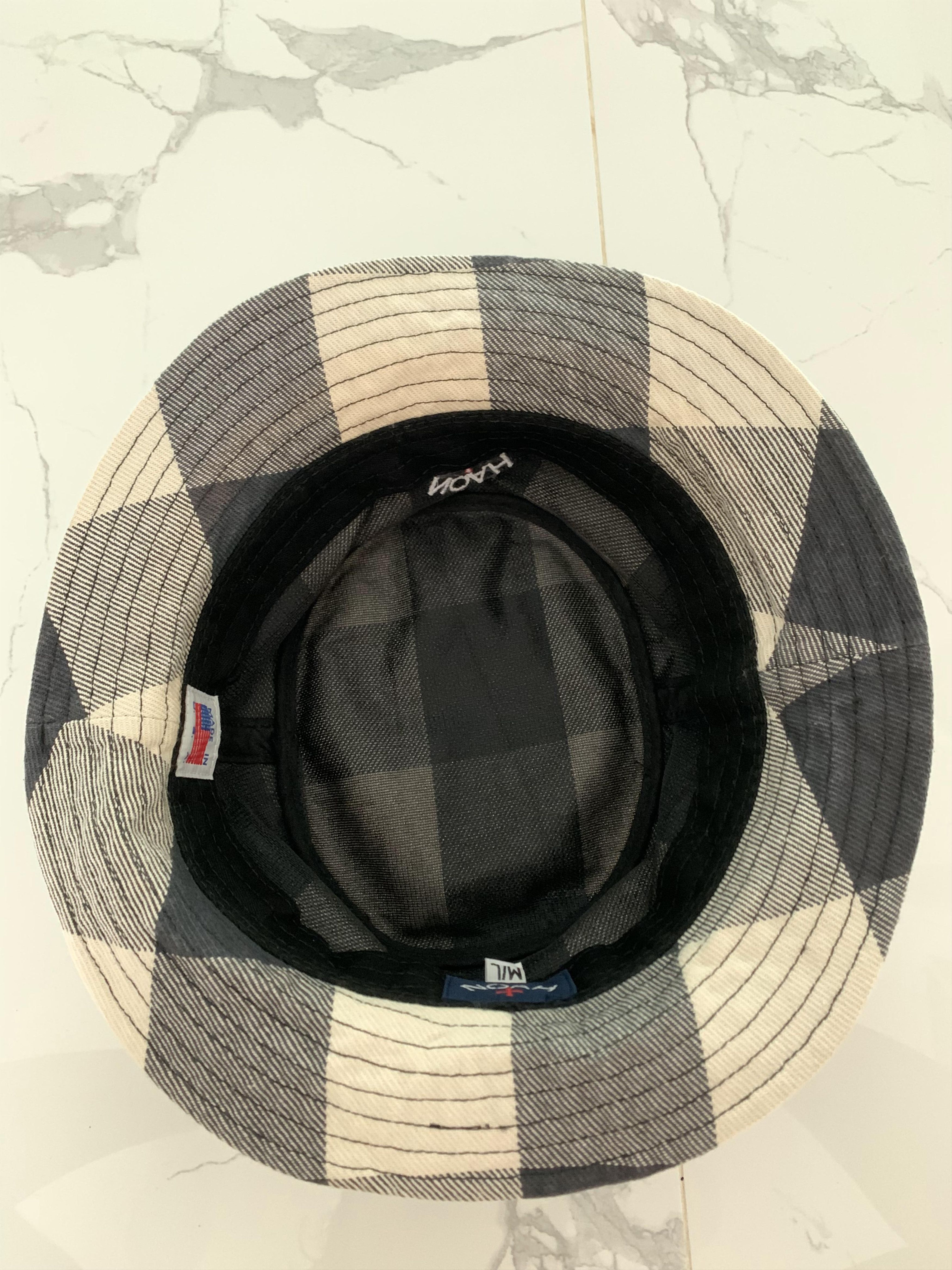 Noah Noah Denim Plaid Crusher Bucket Hat Size ONE SIZE - 4 Thumbnail