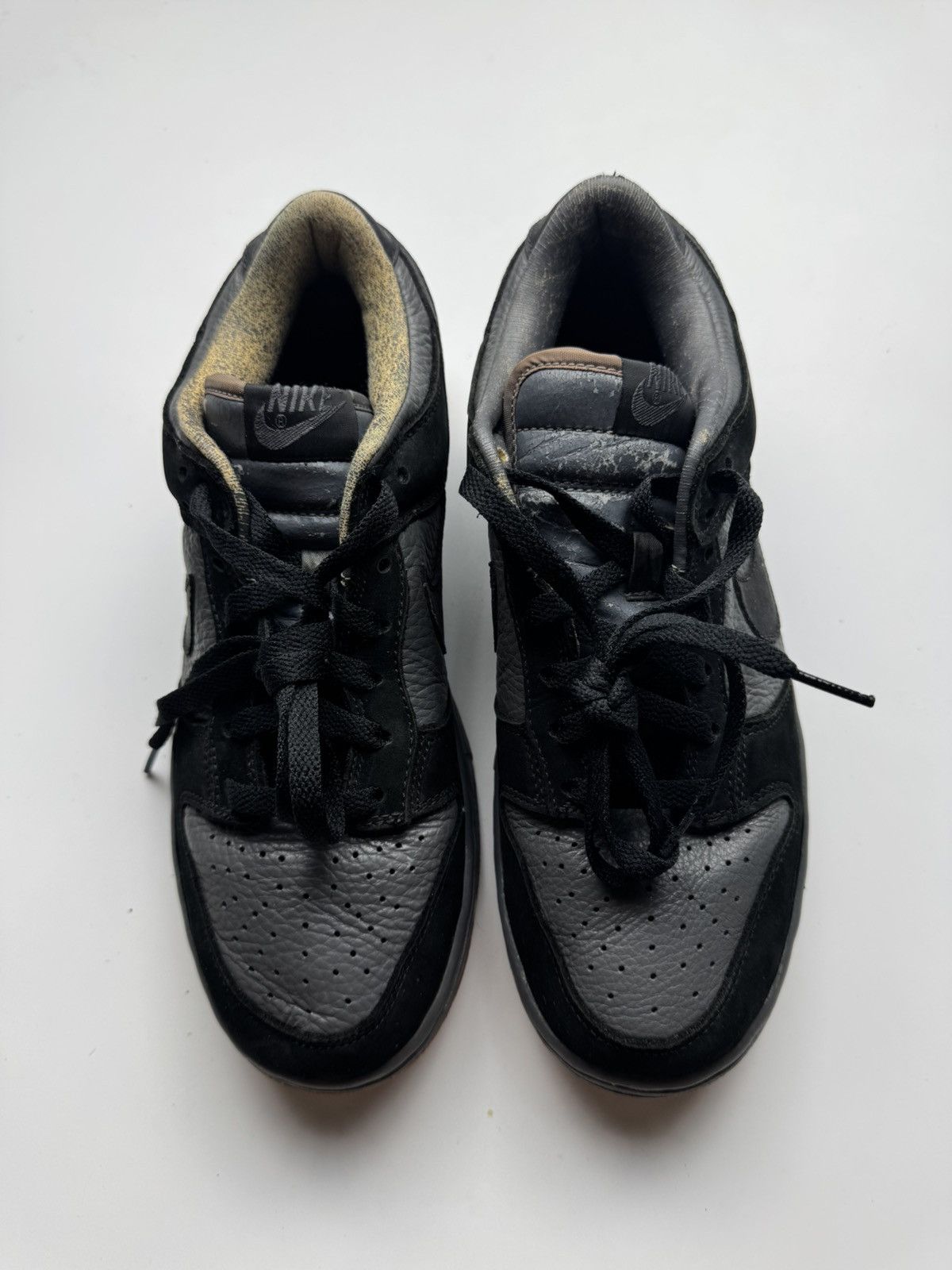 Nike 2003 Nike Dunk Low Pro Black Graphite Gum Size US 9 / EU 42 - 5 Thumbnail