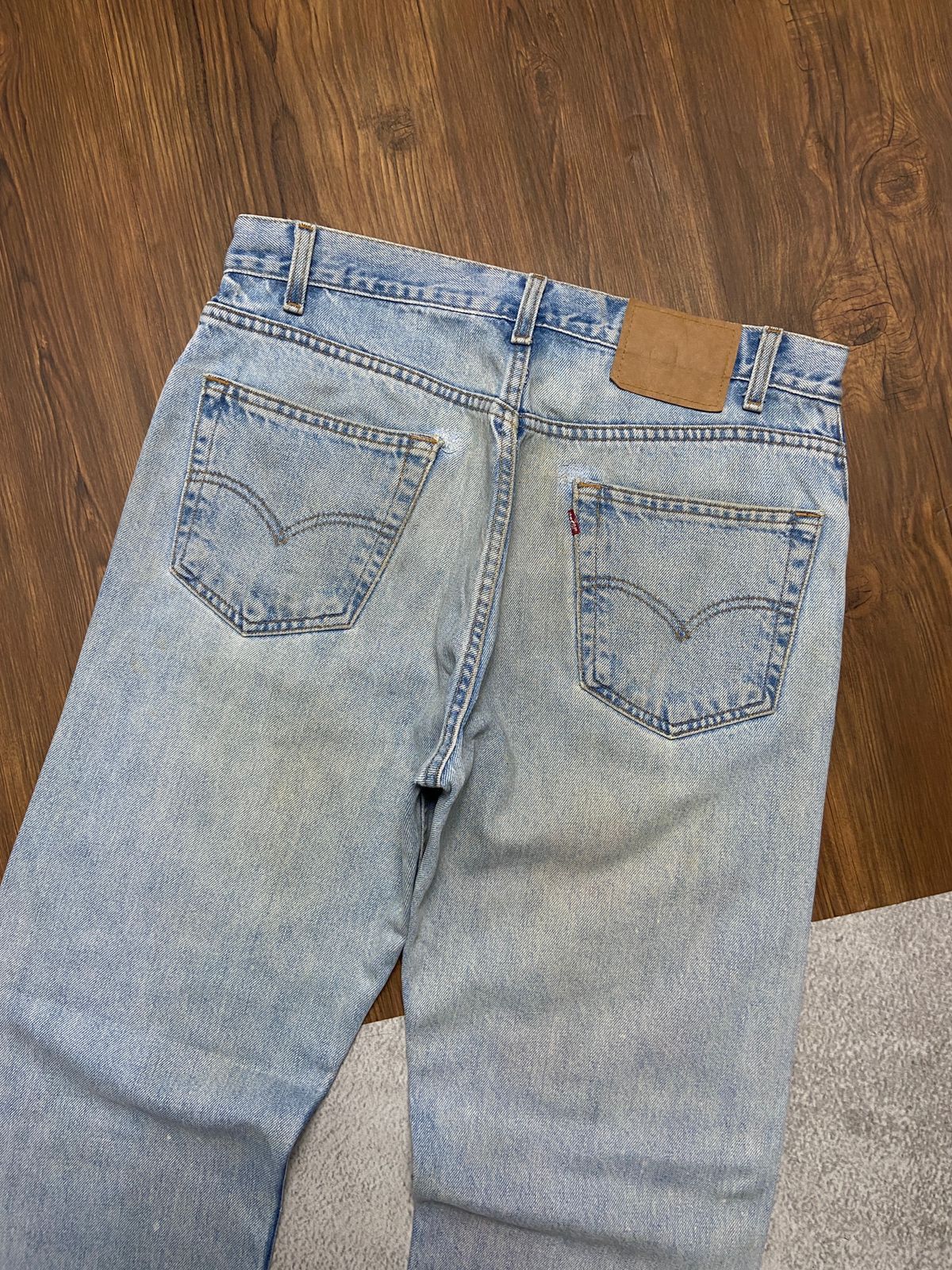 Levi's Levis 505 Custom patch stone washed Size US 34 / EU 50 - 6 Thumbnail