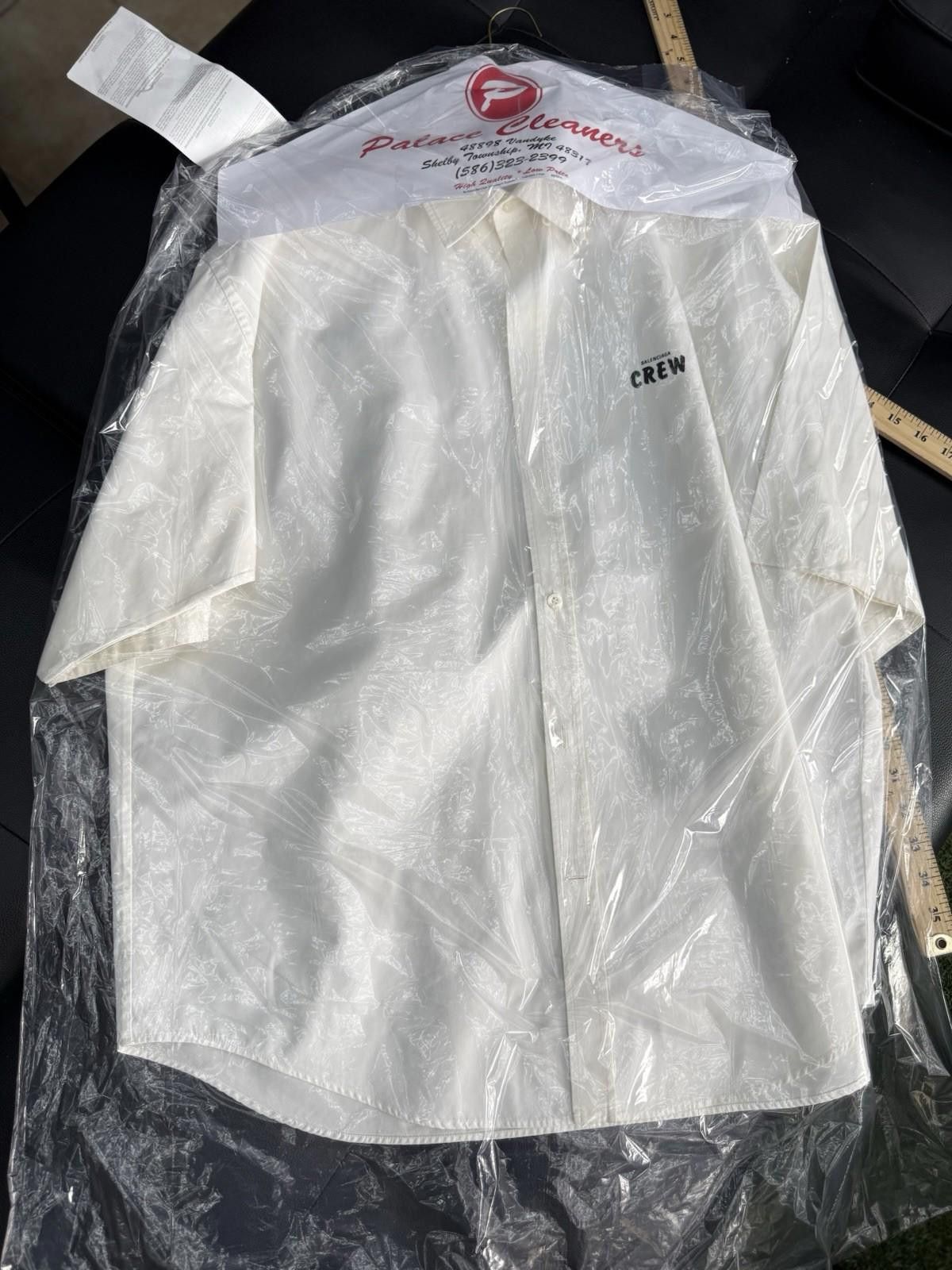 Balenciaga Size 39 - Balenciaga White Button Down Men’s 100% Authentic Size US XL / EU 56 / 4 - 1 Thumbnail