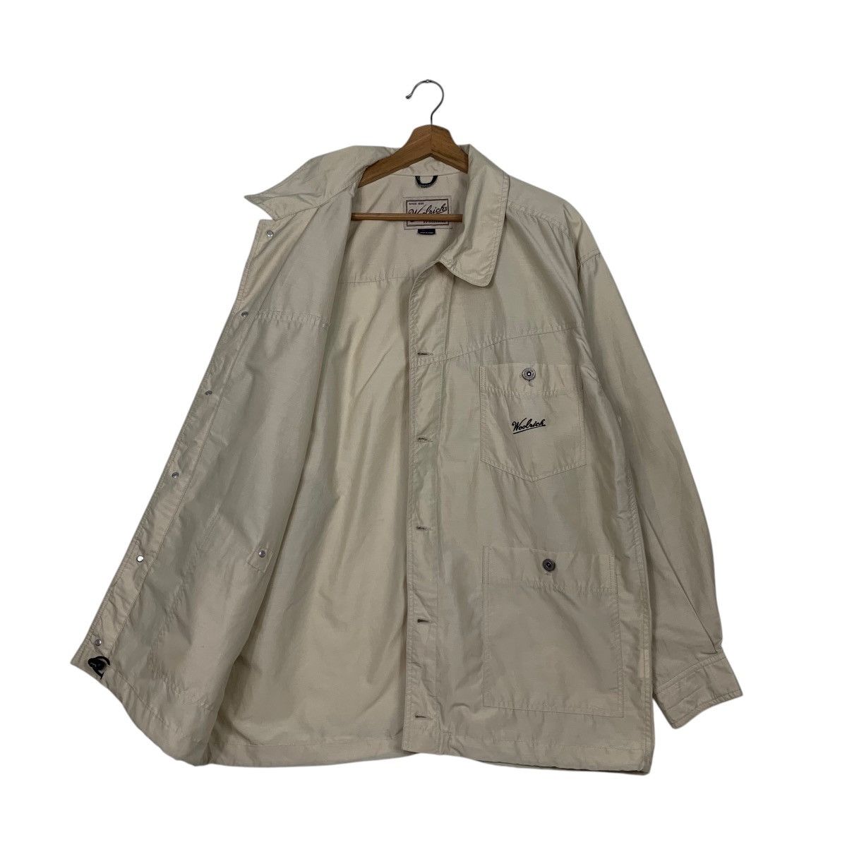 Woolrich Woolen Mills 90's WOOLRICH Three Pocket Work Casual Jacket #2477-C111 Size US L / EU 52-54 / 3 - 9 Thumbnail