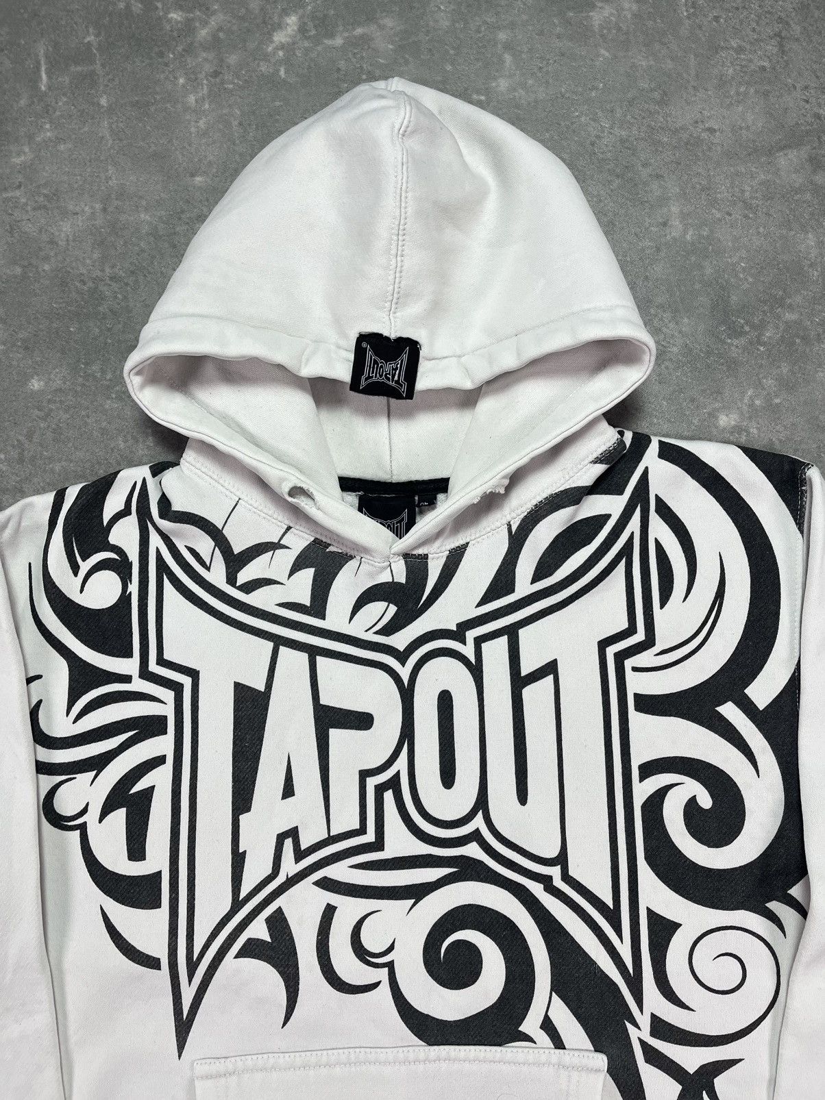 Tapout Tapout Big Tribal Printed Logo Hoodie XL L Affliction Size US XL / EU 56 / 4 - 11 Thumbnail