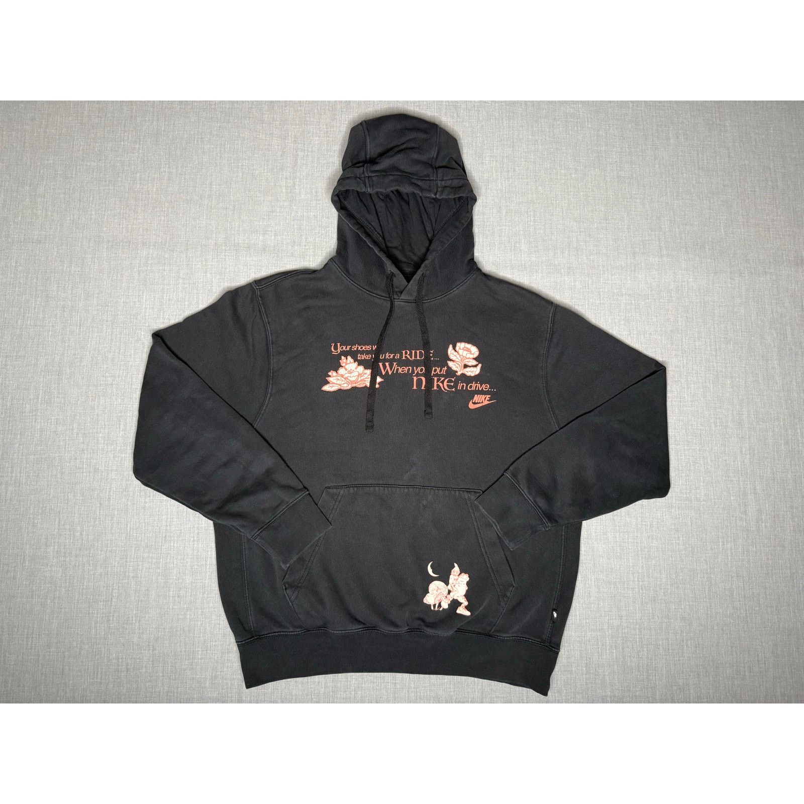 Nike Nike Whimsical Flower Mushroom Pullover Hoodie Medium Size US M / EU 48-50 / 2 - 1 Thumbnail