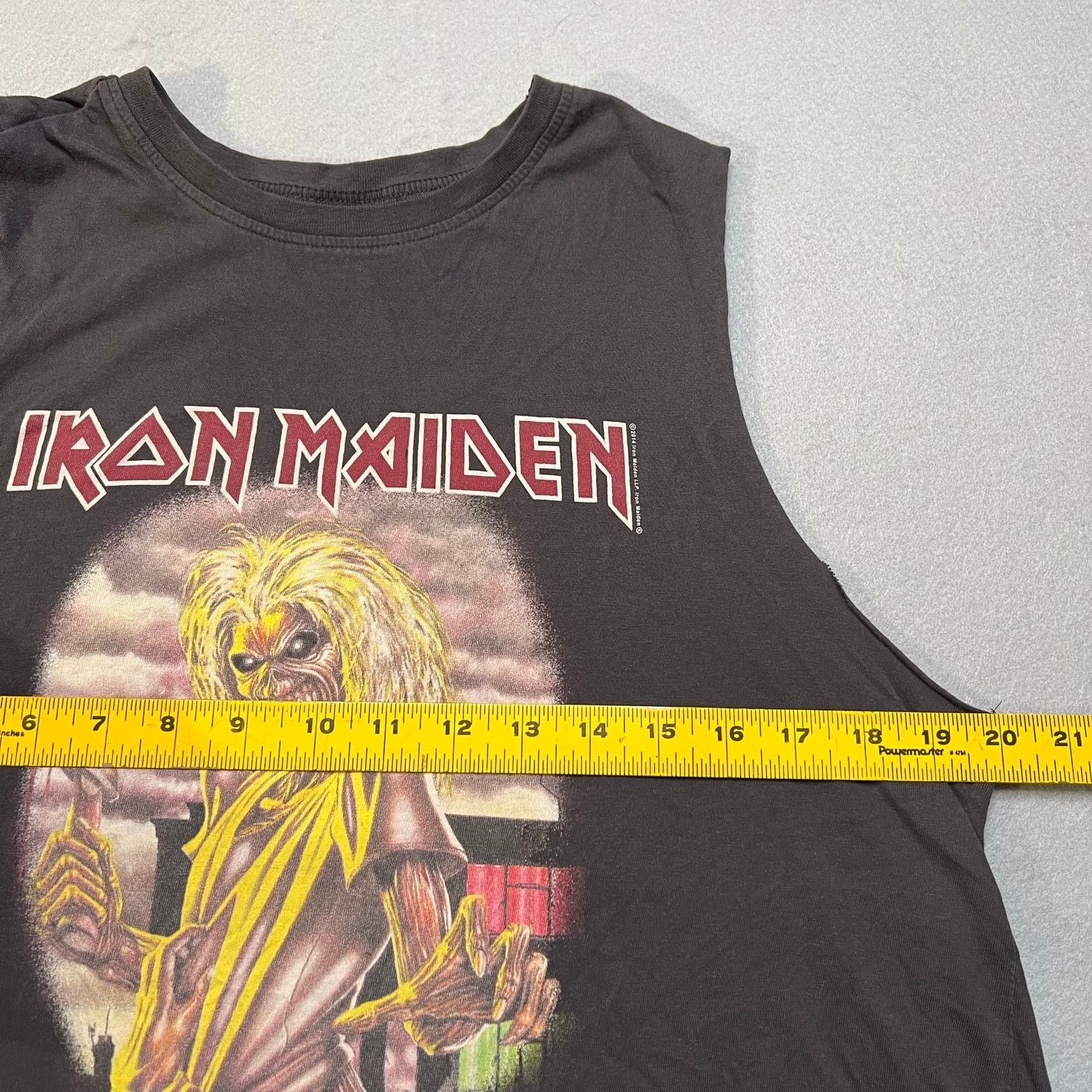 Vintage Iron Maiden Eddie Graphic Muscle Tank Shirt Mens M Band tee Size US M / EU 48-50 / 2 - 6 Thumbnail