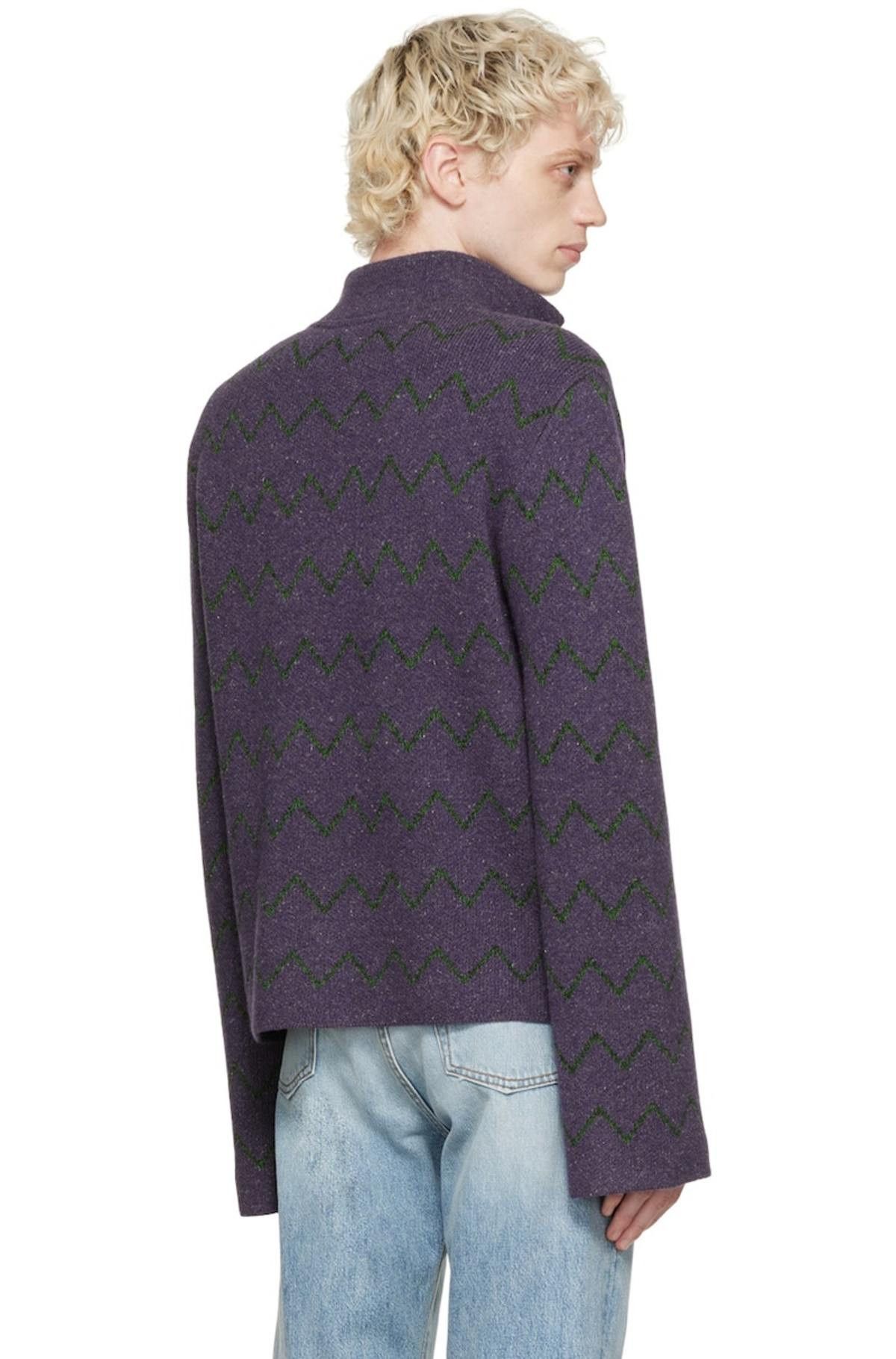 Acne Studios Acne Studios Jacquard Sweater Size US XL / EU 56 / 4 - 5 Thumbnail