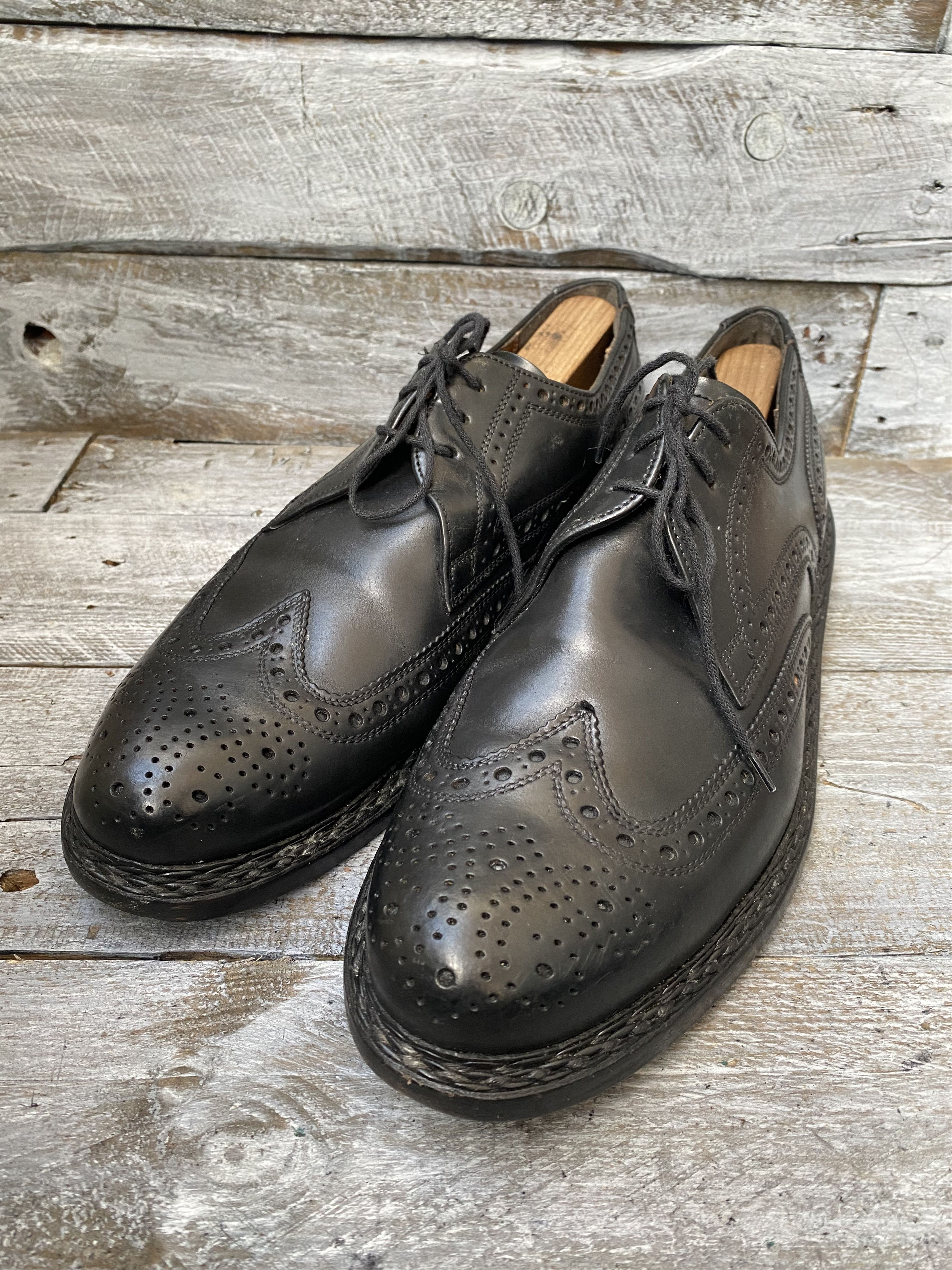 Heinrich Dinkelacker Heinrich Dinkelacker Shell cordovan oxford dress shoes sz11 Size US 12 / EU 45 - 3 Thumbnail