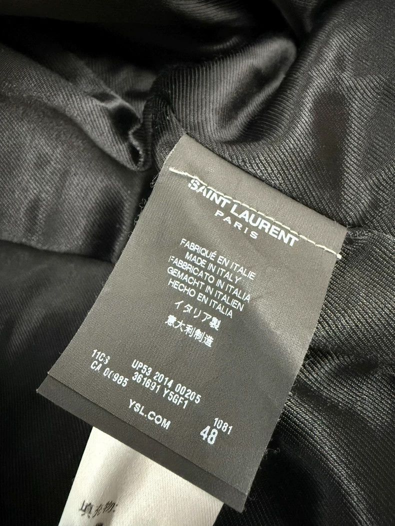 Saint Laurent Paris Saint Laurent Paris 14FW bullet rivet leather jacket-2506 Size US M / EU 48-50 / 2 - 7 Thumbnail