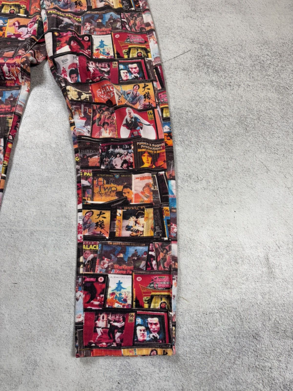 Palace Palace all over print denim pecking trousers streetwear Rare Size US 32 / EU 48 - 7 Thumbnail