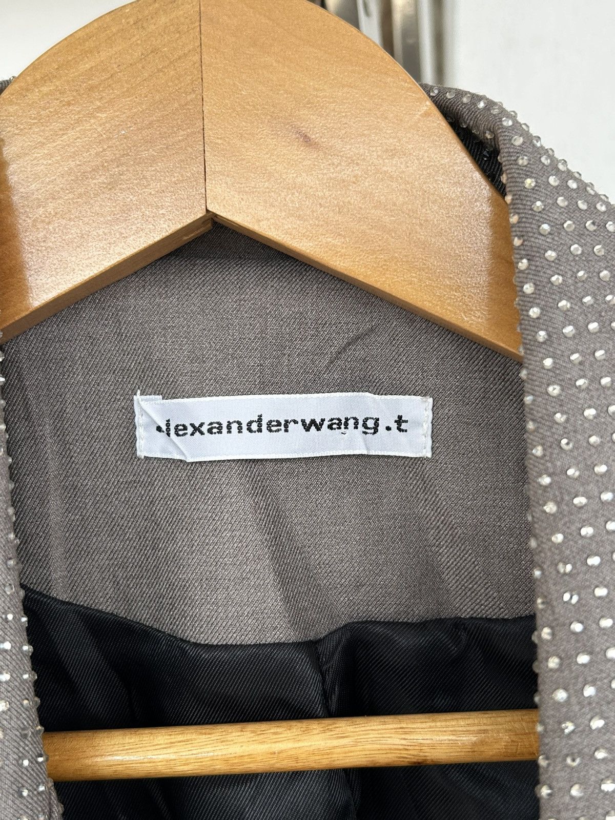 Alexander Wang Holy Grail❗️Crystal Blazer Size 46R - 4 Thumbnail