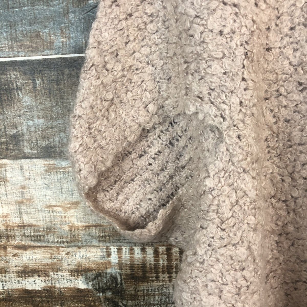 Homespun Knitwear DL Angeli Pink vintage Cardigan Knitwear #C546 Size M / US 6-8 / IT 42-44 - 7 Thumbnail