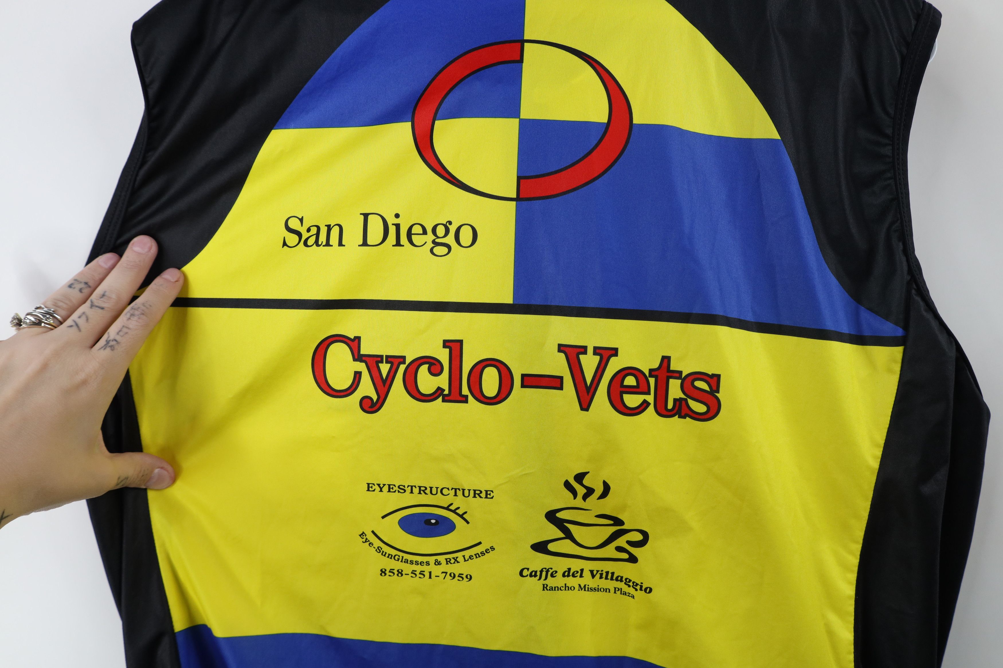 Vintage Squadra Team Division Cycle-Vets Full Zip Cycling Jersey USA Size US XL / EU 56 / 4 - 11 Thumbnail