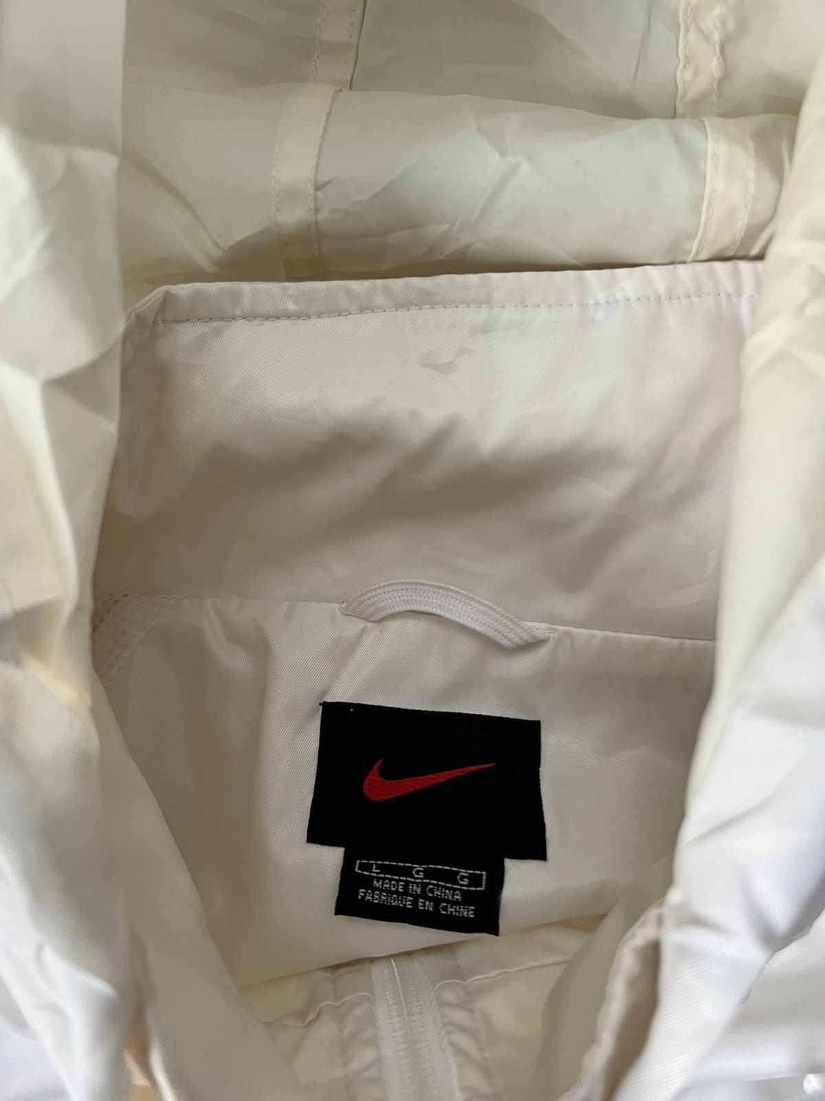 Nike 90’s NIKE SWOOSH LOGO BOMBER JACKET Y2K RETRO Size US L / EU 52-54 / 3 - 5 Thumbnail