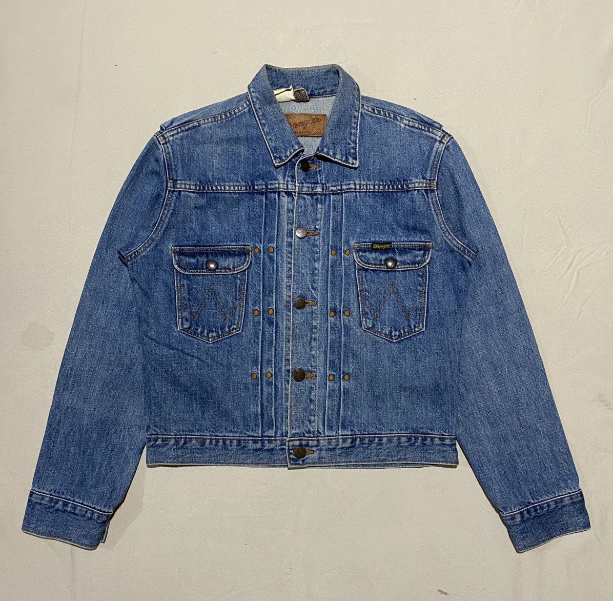 Wrangler Vintage Wrangler Blue Bells 11WJ Denim Jacket Size US M / EU 48-50 / 2 - 1 Thumbnail